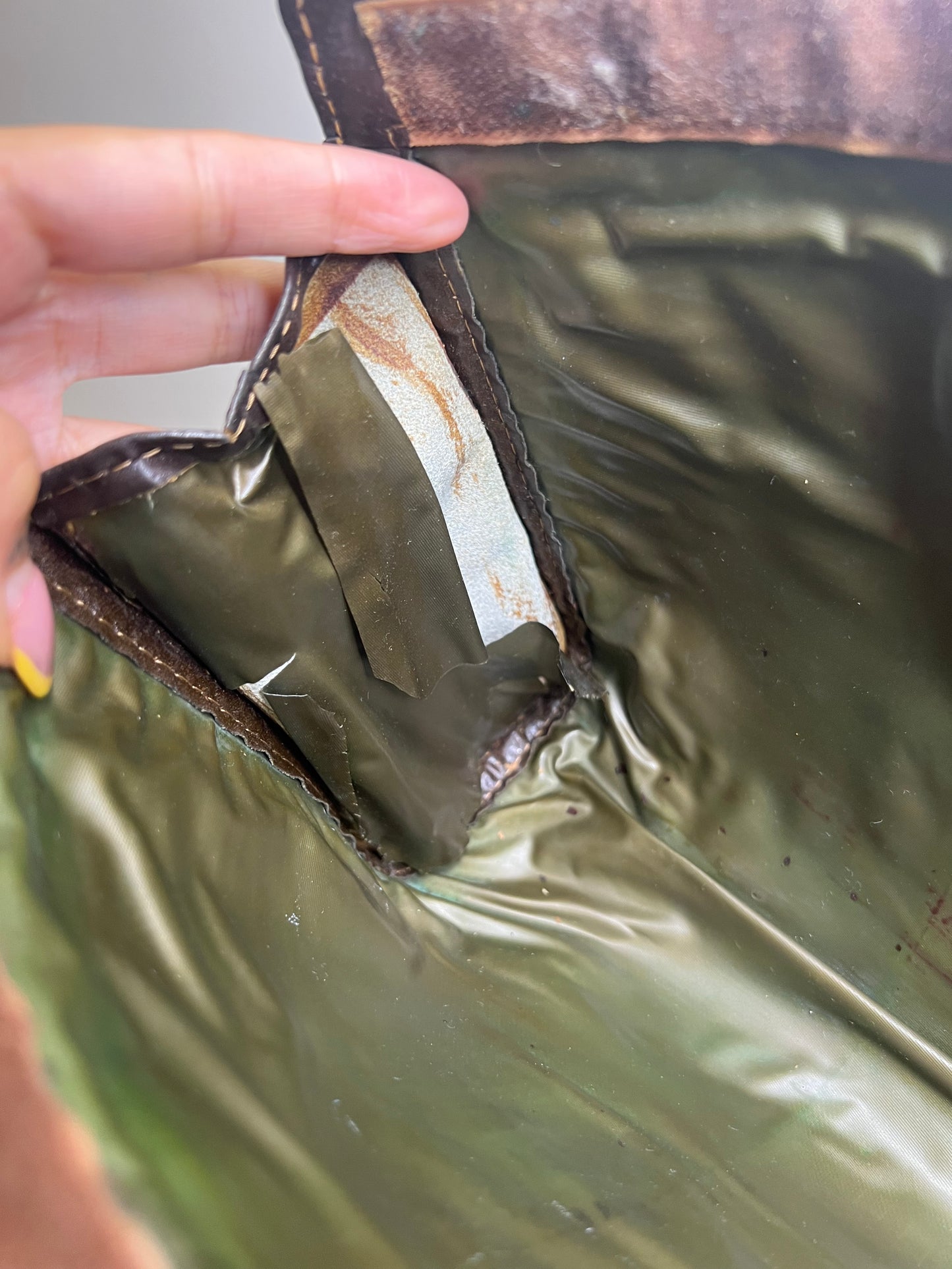 Gucci Parfum Supreme Brown Sherry Line Clutch