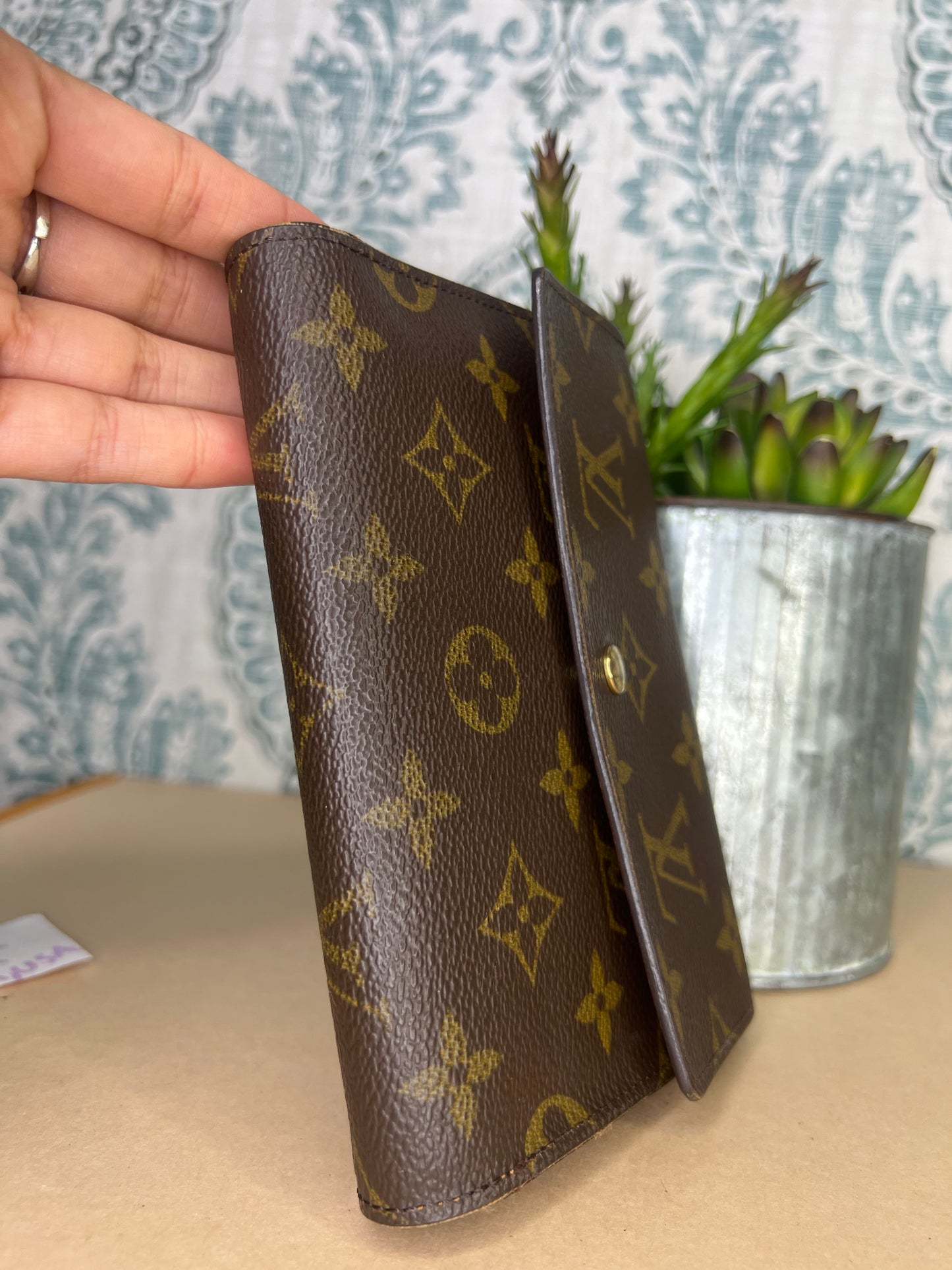 Louis Vuitton Monogram Passport Trifold Wallet #1