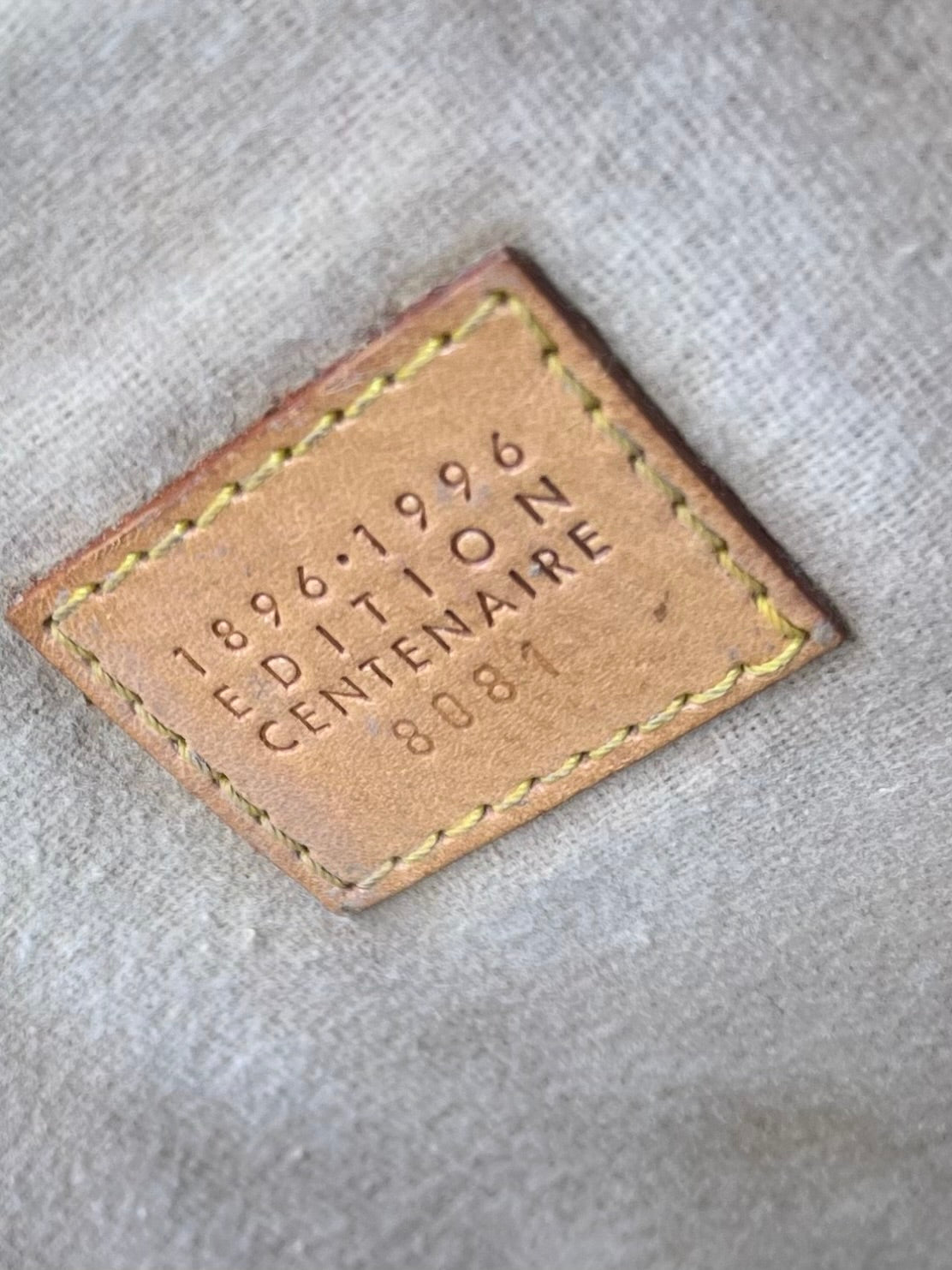 Louis Vuitton Damier Ebene Centainaire Limited Edition Toiletry 26