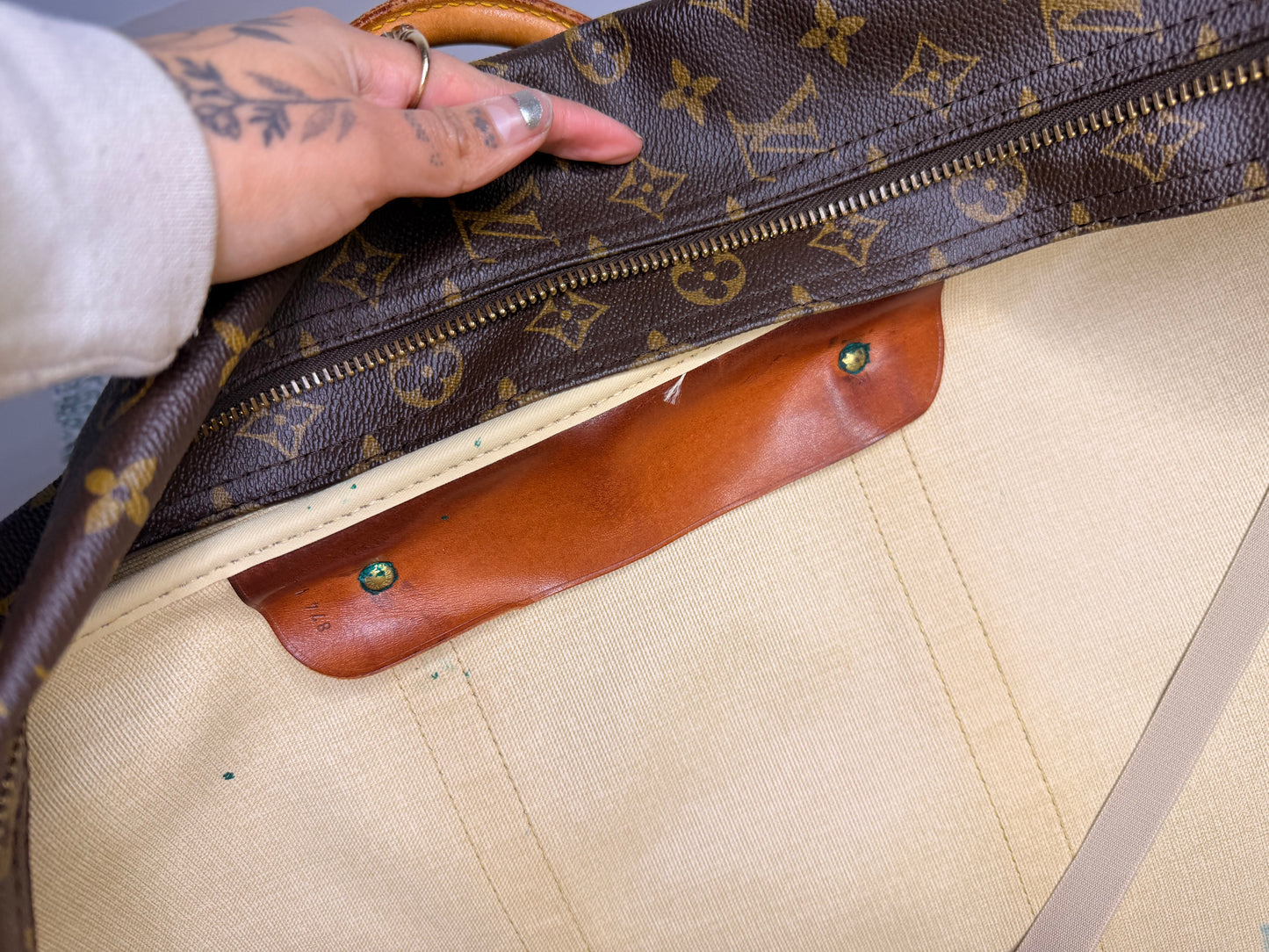 Louis Vuitton Sirius 65 Soft Suitcase/Travel Bag