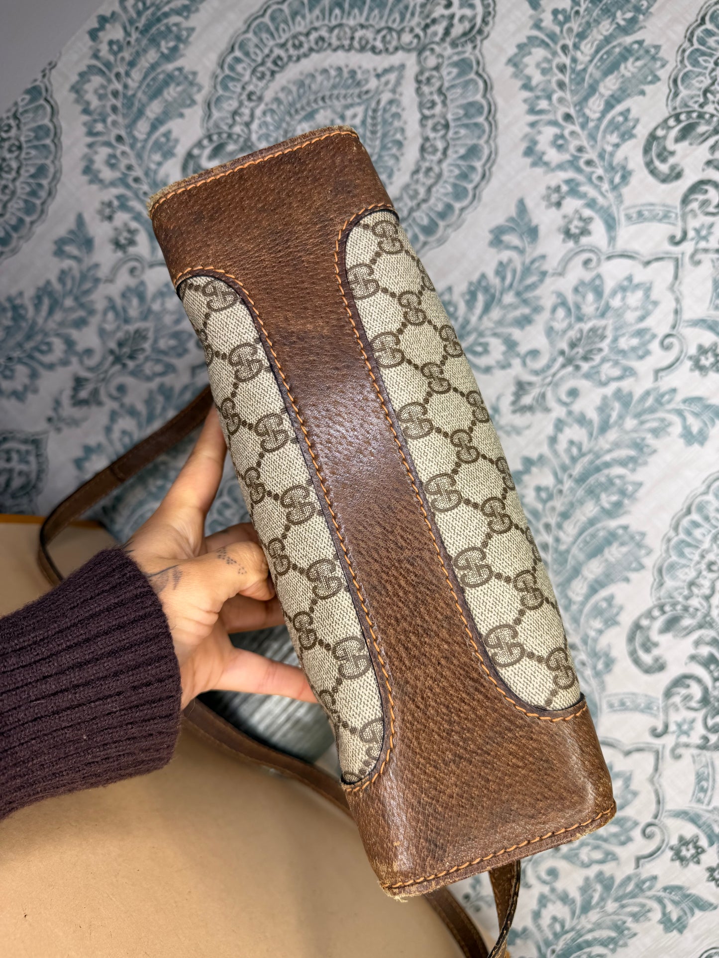 Gucci Supreme Vintage Purse