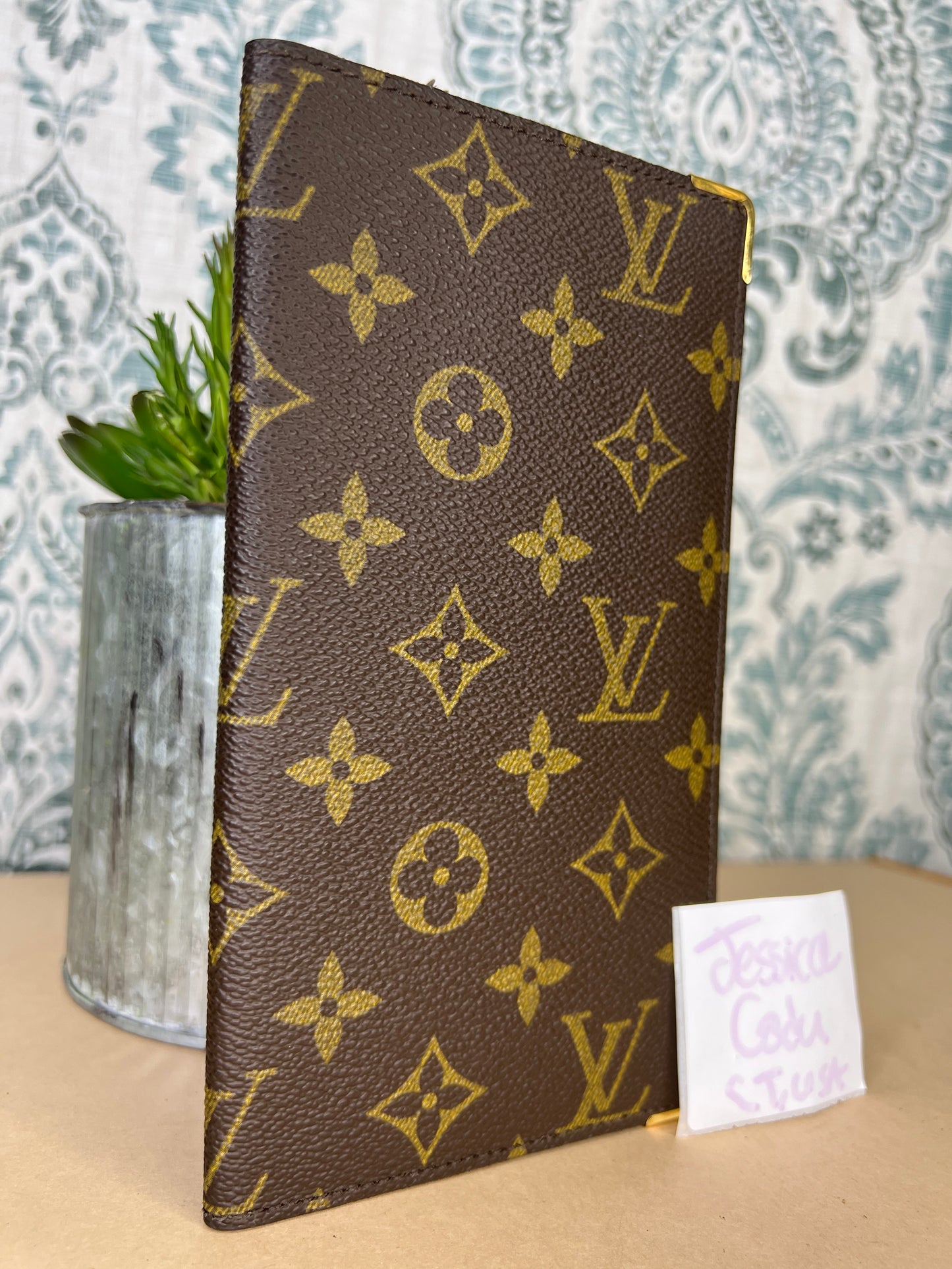 Louis Vuitton Monogram Vintage Vertical Wallet