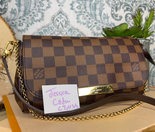 Damier Ebene Favorite PM