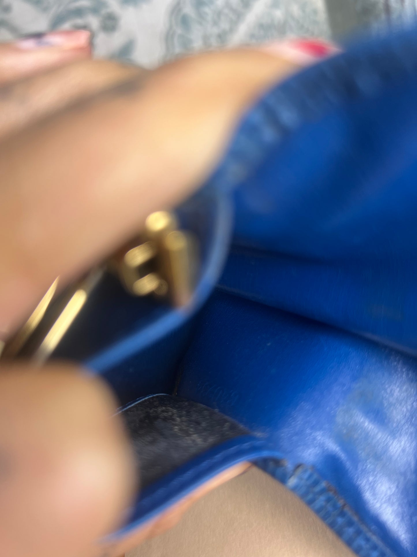 Louis Vuitton Epi Blue Key Holder #1