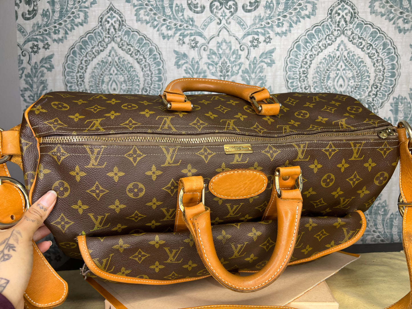 Louis Vuitton French Company Keepall 45 Bandouliere