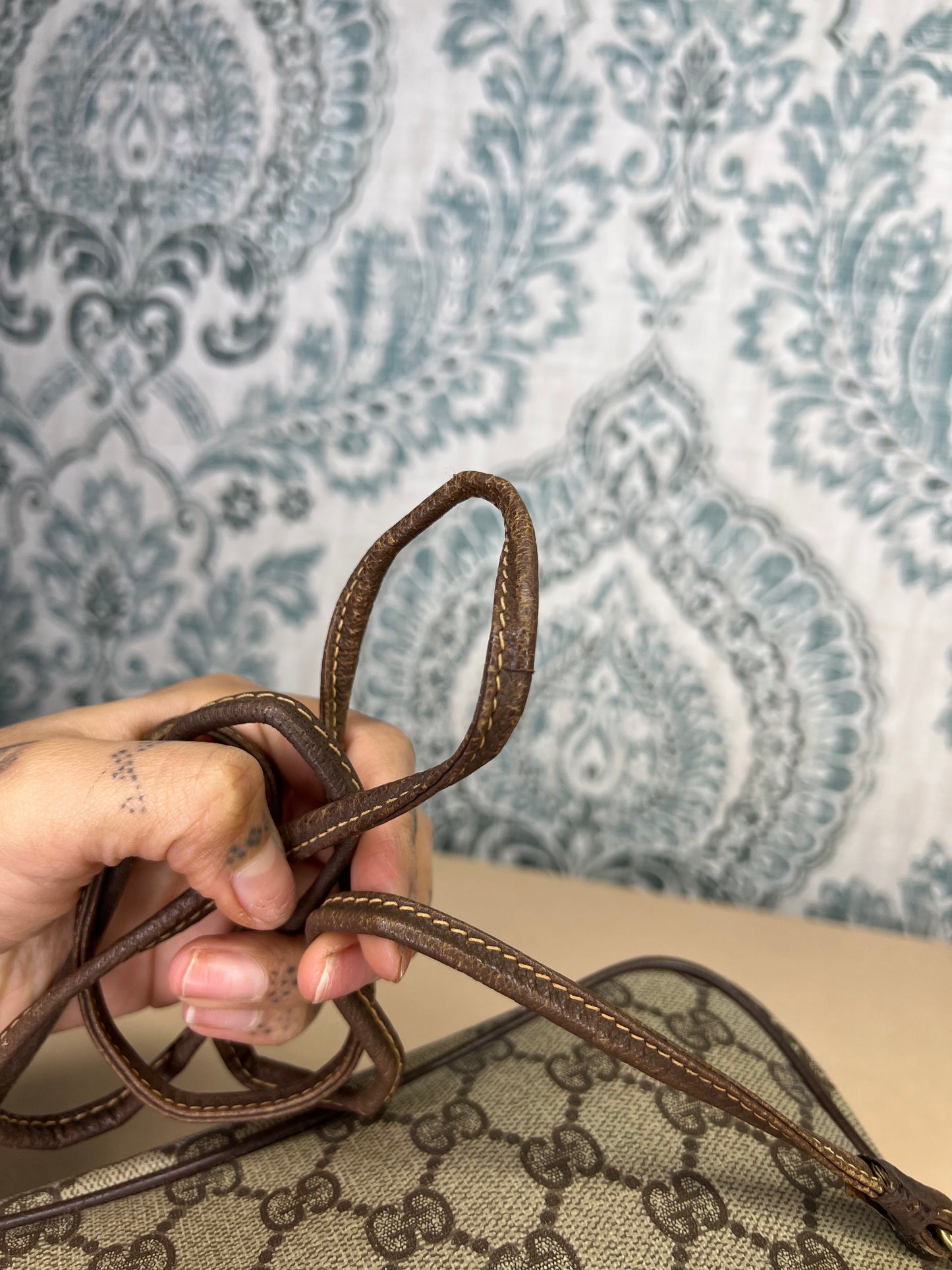 Gucci Supreme Vintage Purse