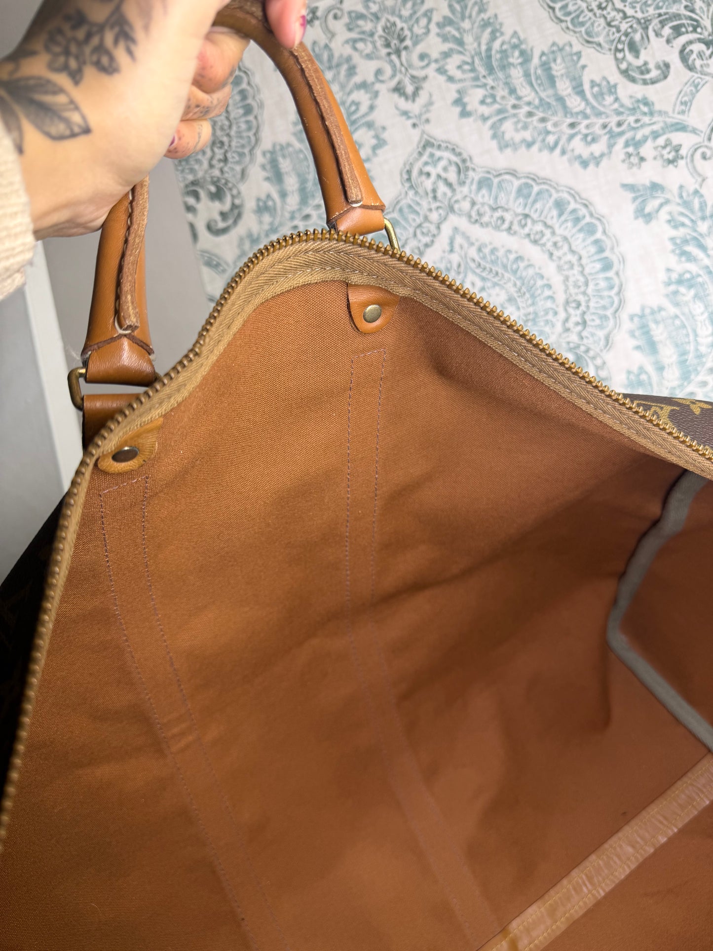 Louis Vuitton French Company Keepall 55