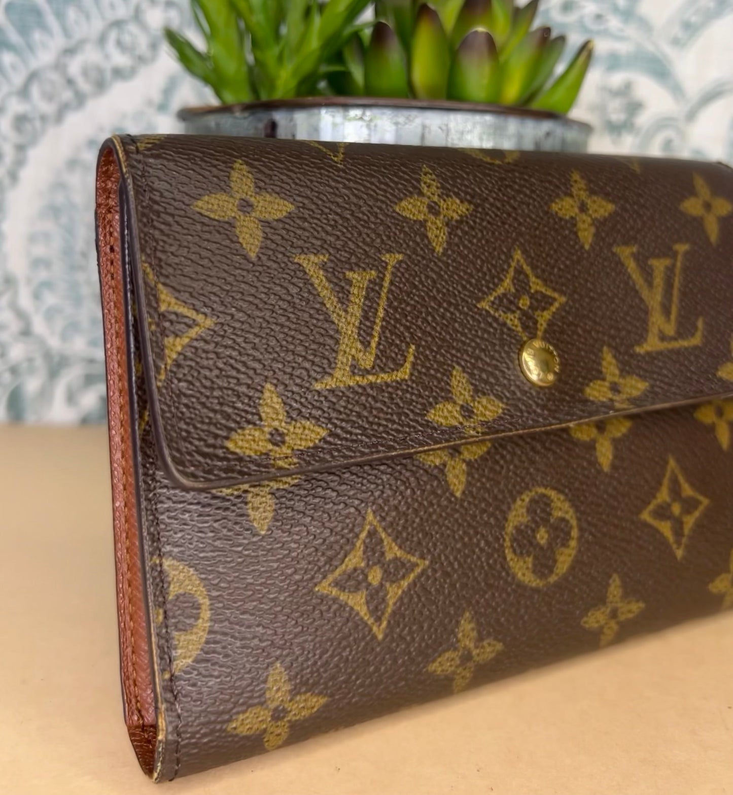 Louis Vuitton Monogram Passport Trifold Wallet #1