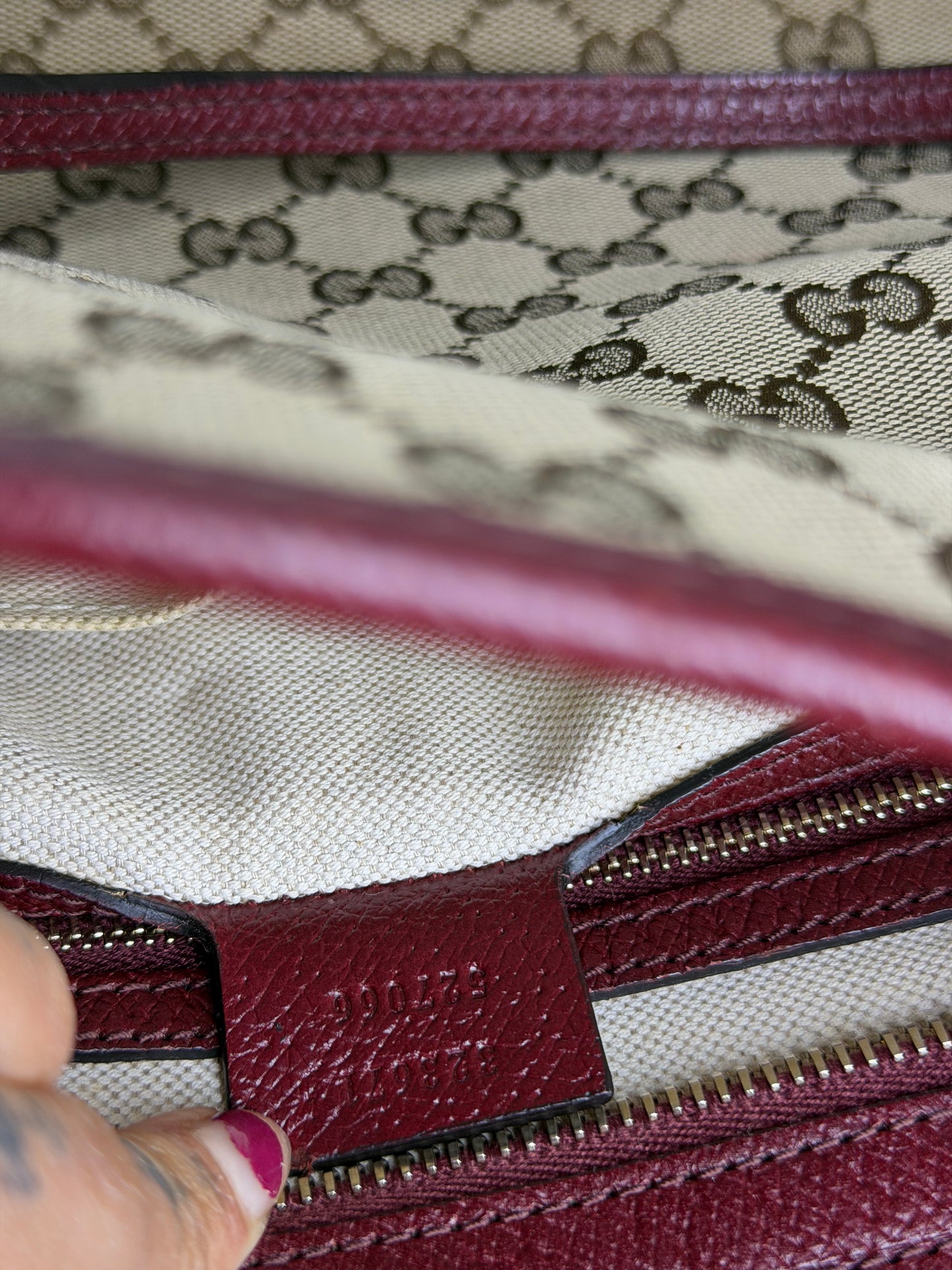 Gucci Medium Bree Zippered Tote