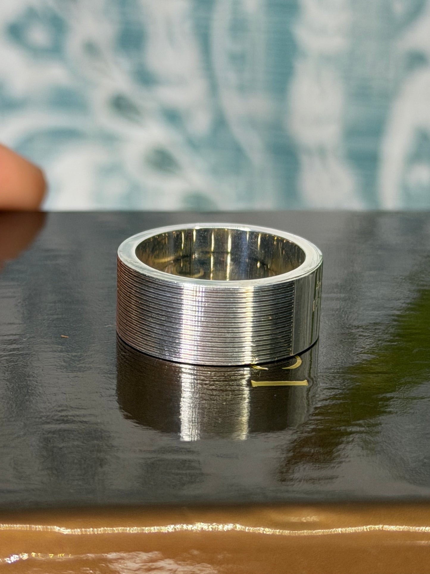 Gucci Sterling Silver Ring Band