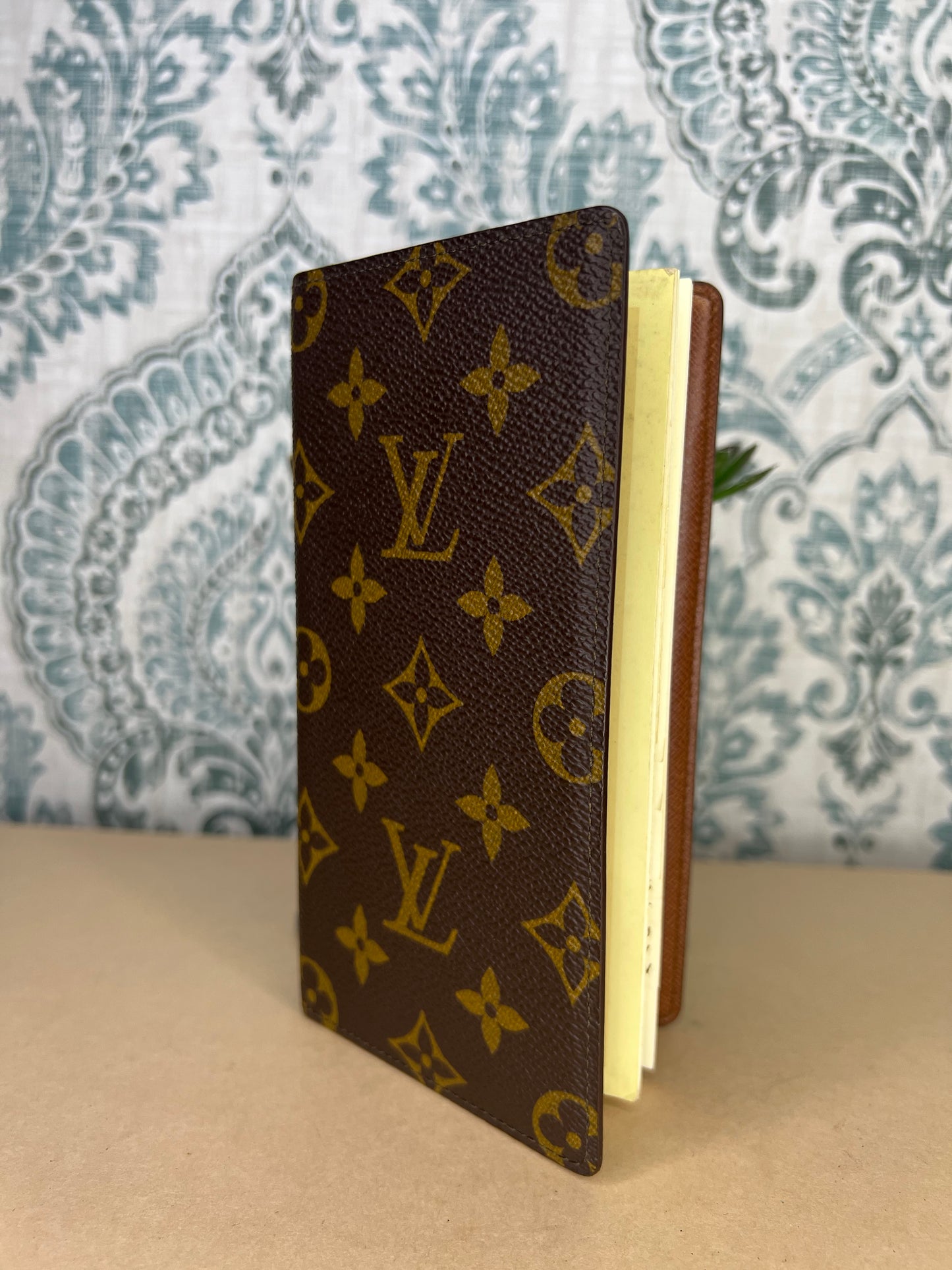 Louis Vuitton Monogram Checkbook Wallet/Cover