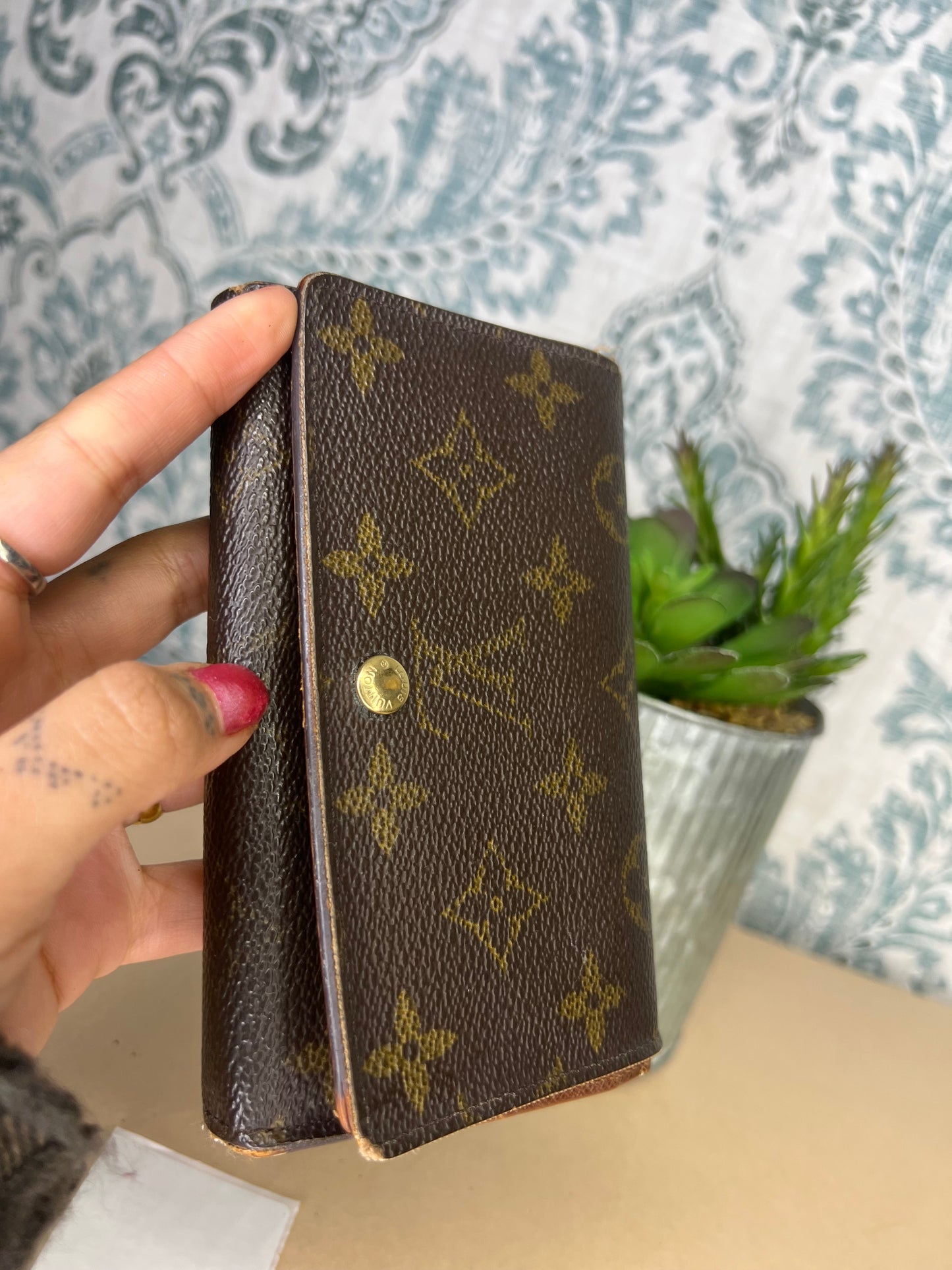 Louis Vuitton Porte Monnaie Tresor Wallet #4