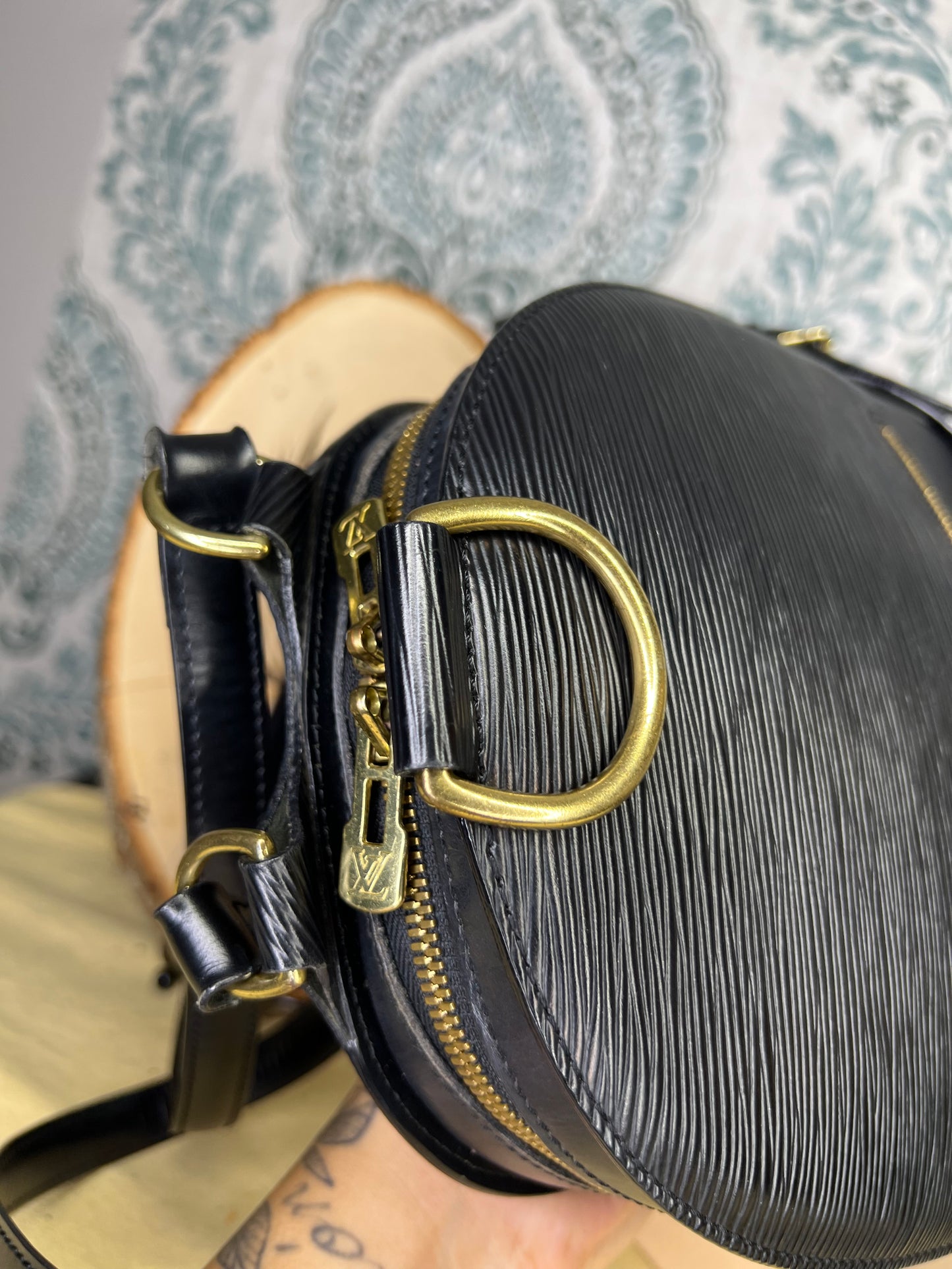 Louis Vuitton Epi Black Mabillon