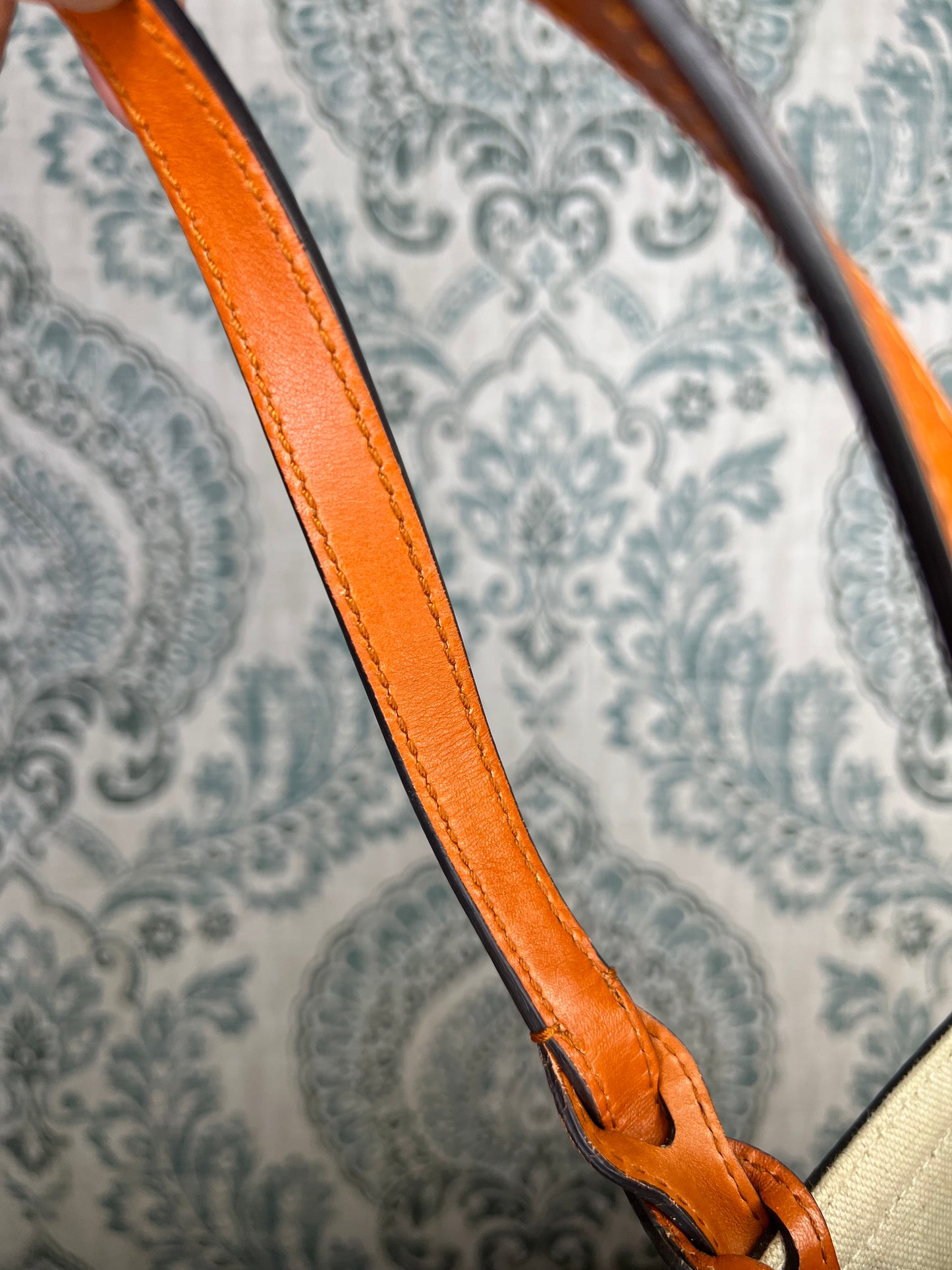 Gucci Diamante Orange Medium Tote with Pouch