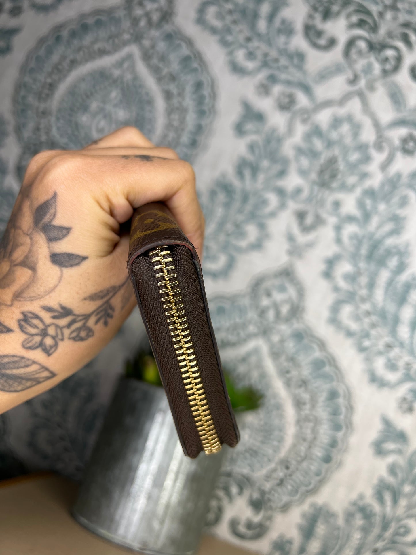 Louis Vuitton Clemence Fuschia Wallet