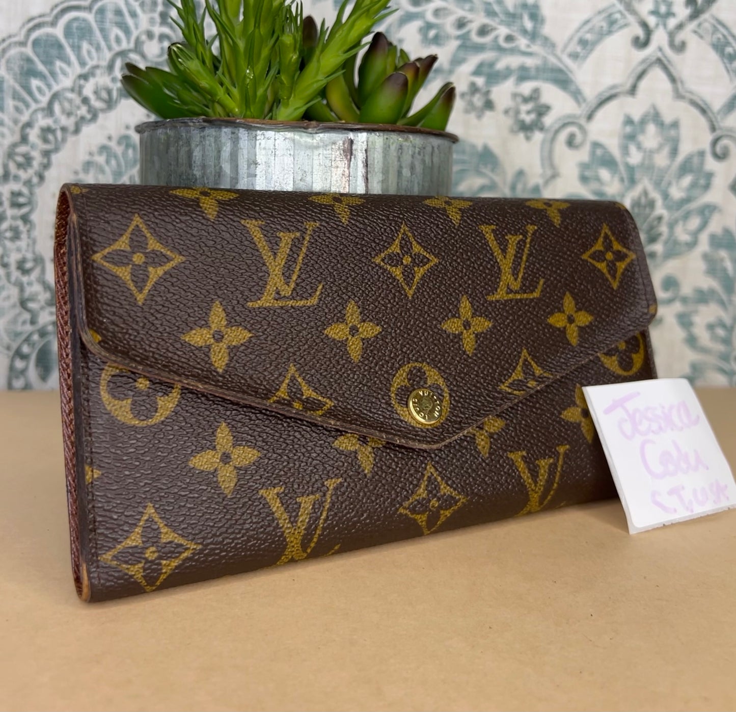 Louis Vuitton Monogram Sarah Wallet NM