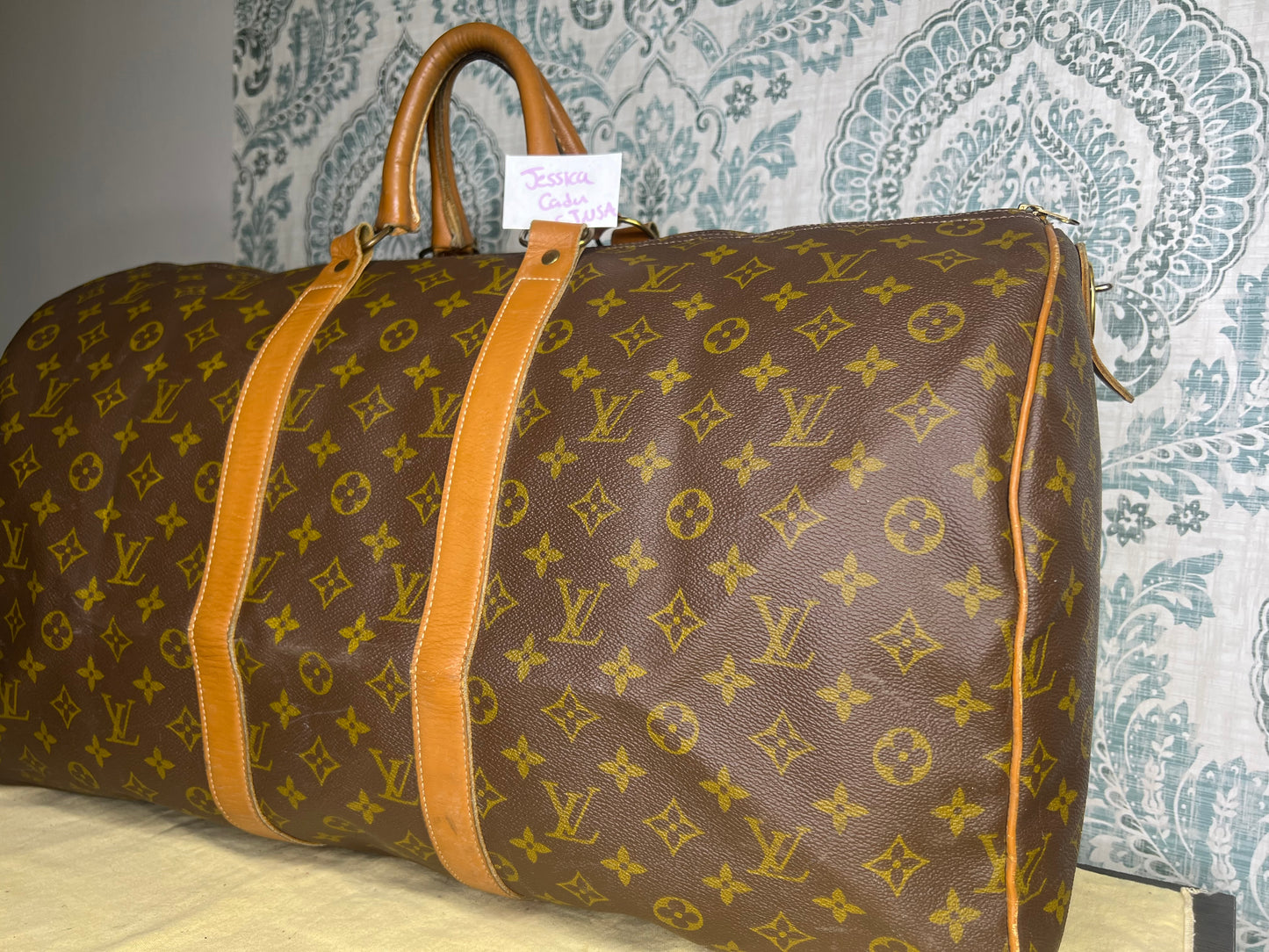 Louis Vuitton French Company Keepall 55 #2