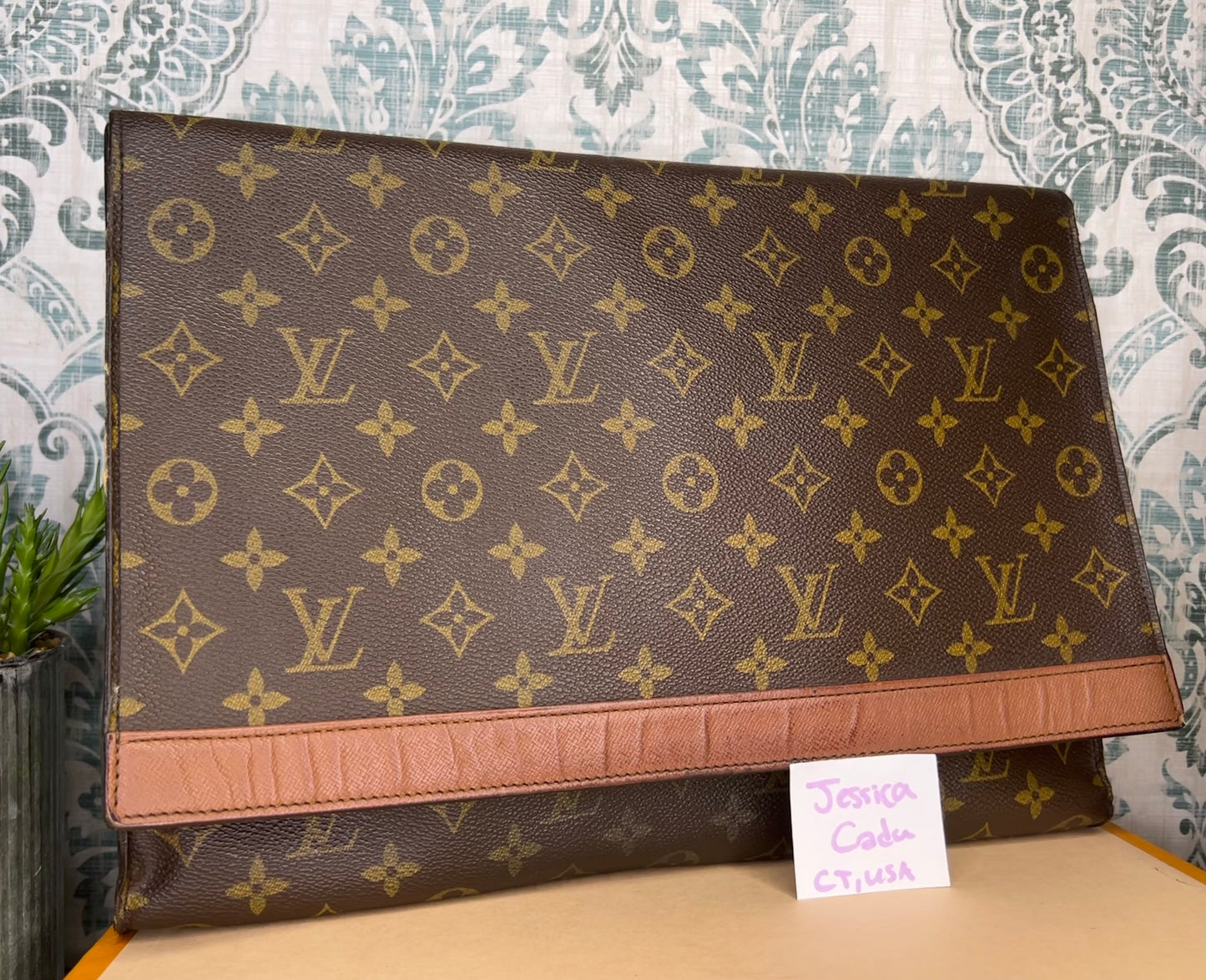 Monogram Portfolio Case