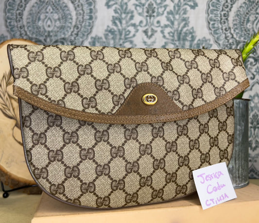 Gucci Canvas Clutch