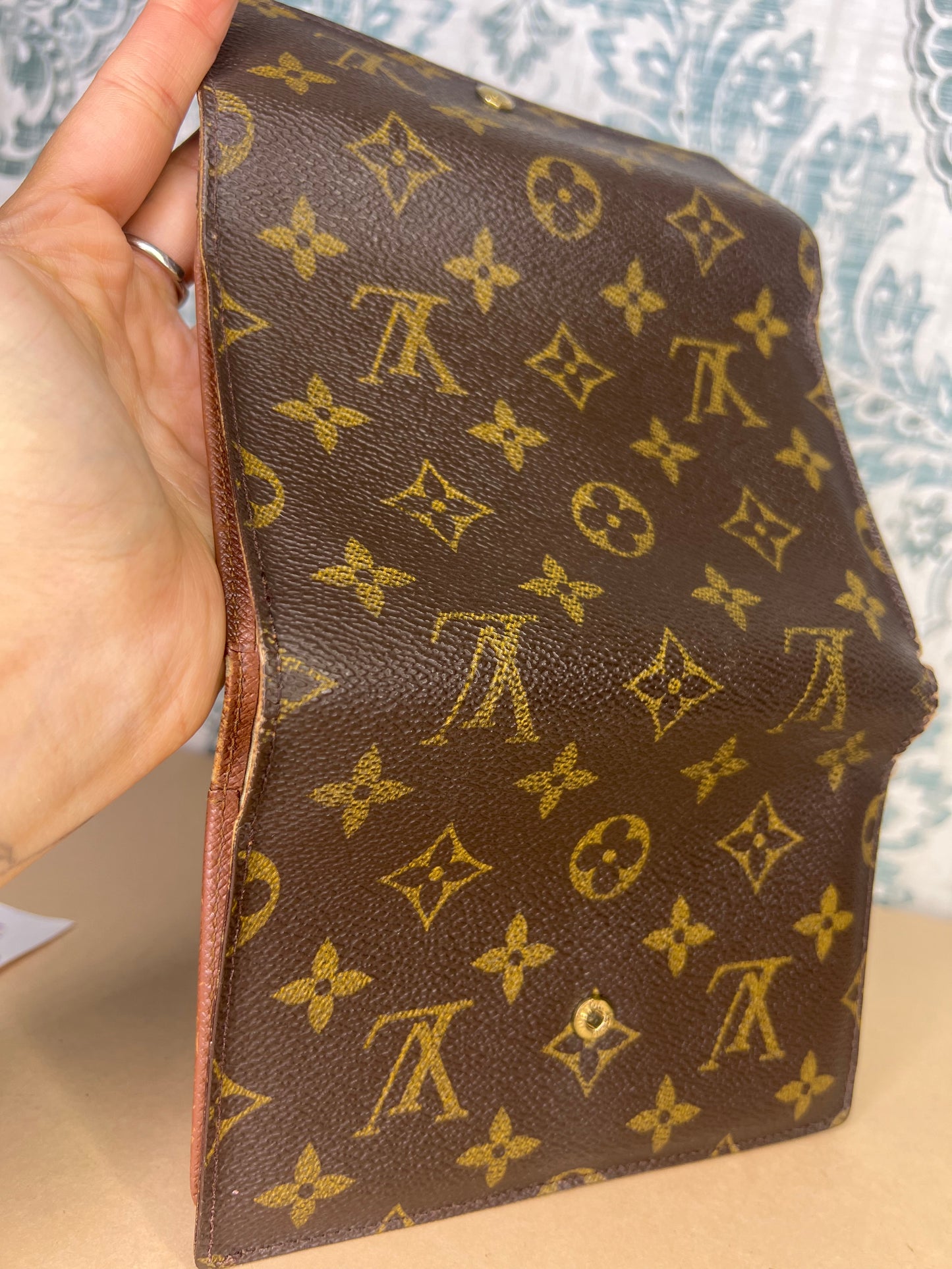 Louis Vuitton Monogram Passport Trifold Wallet #2