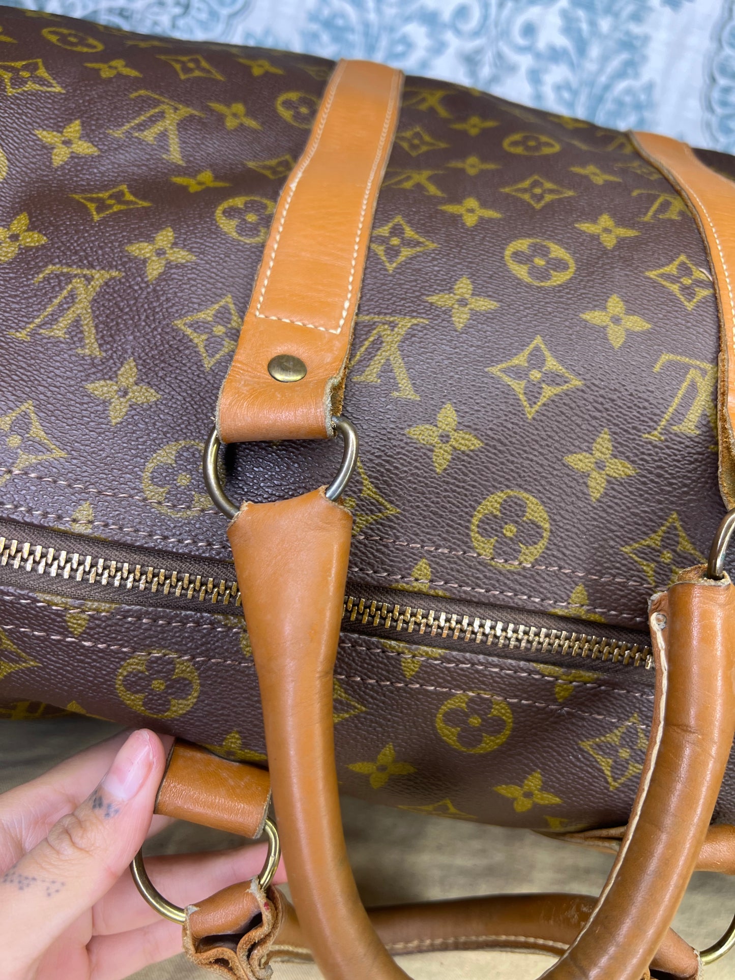 Louis Vuitton French Company Keepall 55 #2