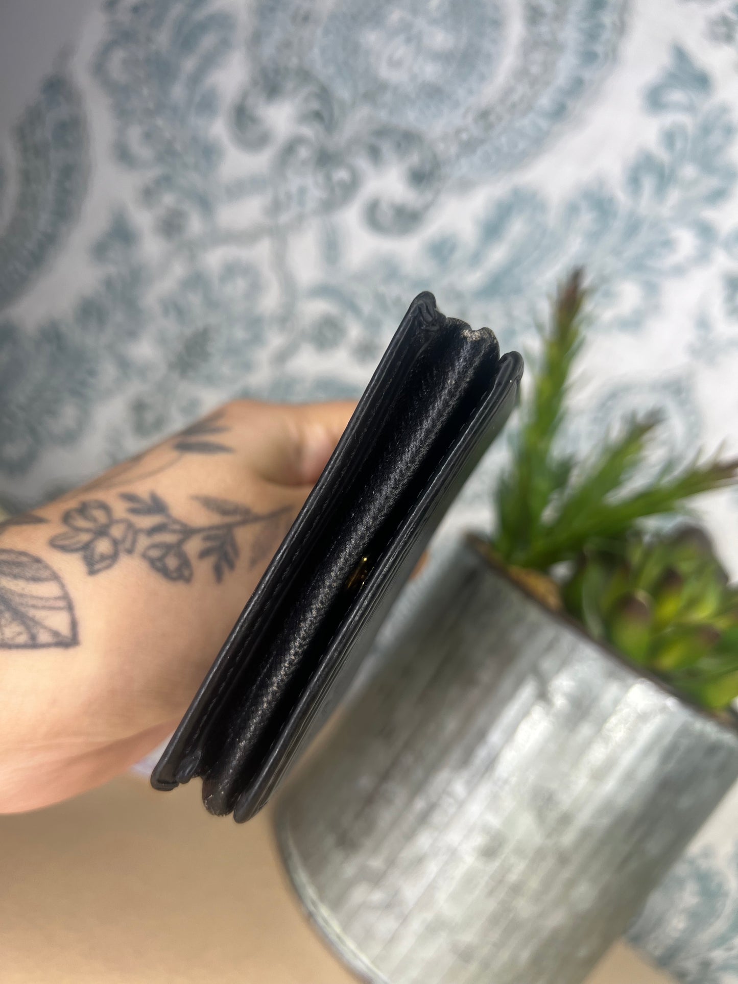 Louis Vuitton Black Epi Porte Monnaie Boite Jewelry/Coin Pouch