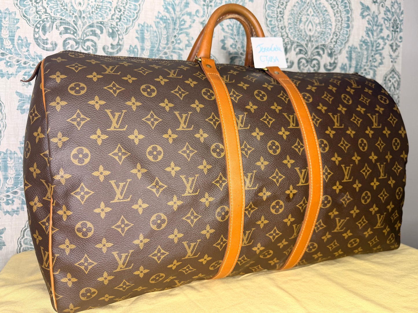 Louis Vuitton French Company Keepall 55