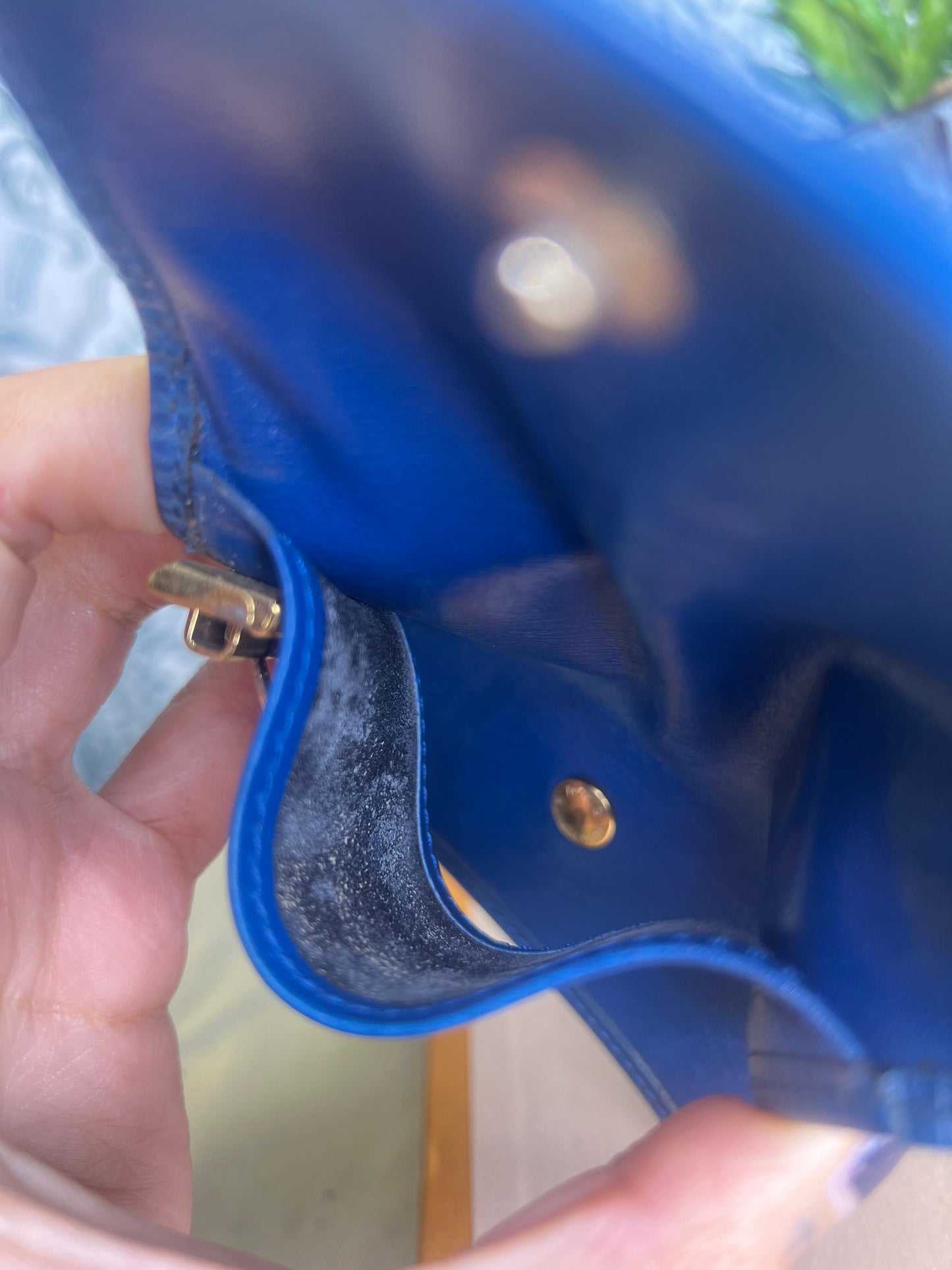 Louis Vuitton Epi Blue Key Holder #1