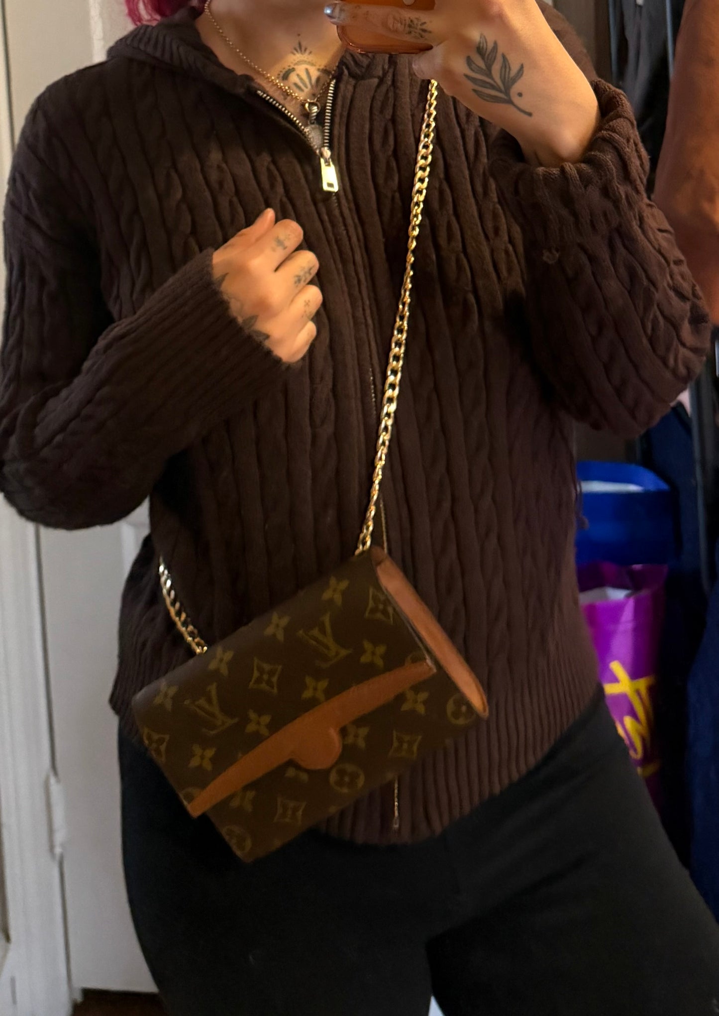 Louis Vuitton Pochette Ceinture Arche Belt Bag (Pochette Only)