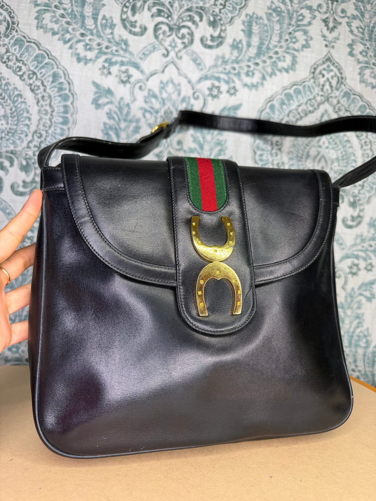 Gucci Vintage Sherry Line Shoulder Bag