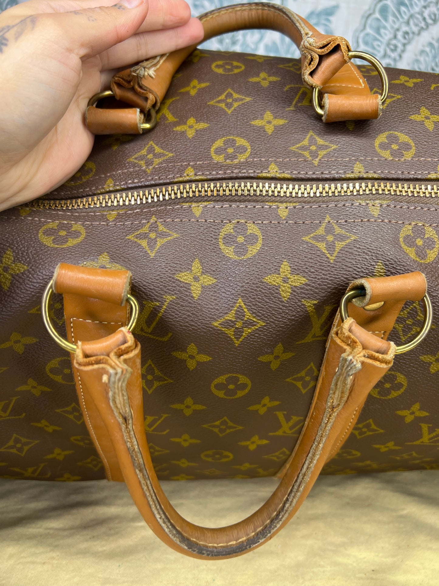 Louis Vuitton French Company Keepall 55 #2