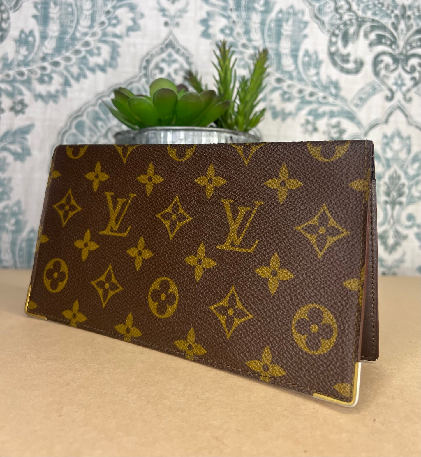 Louis Vuitton Monogram Horizontal Checkbook Holder