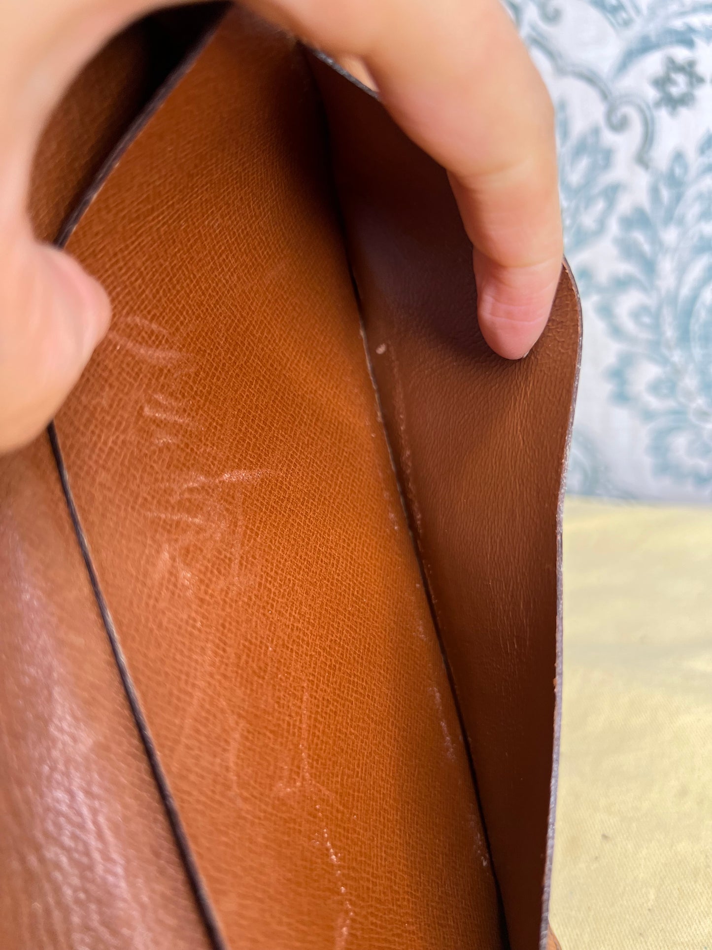 Louis Vuitton Monogram Vintage Vertical Wallet
