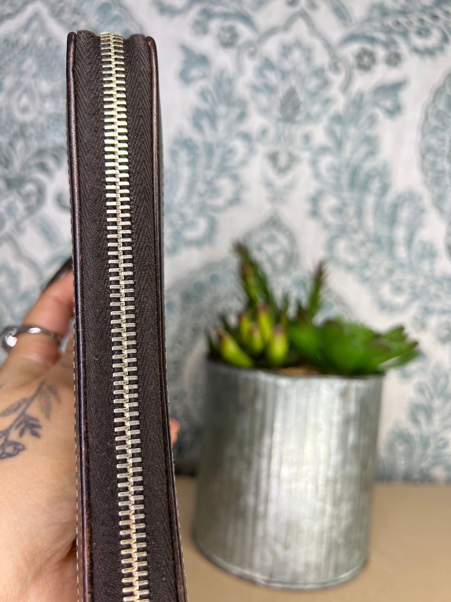 Gucci Bamboo Canvas Wallet