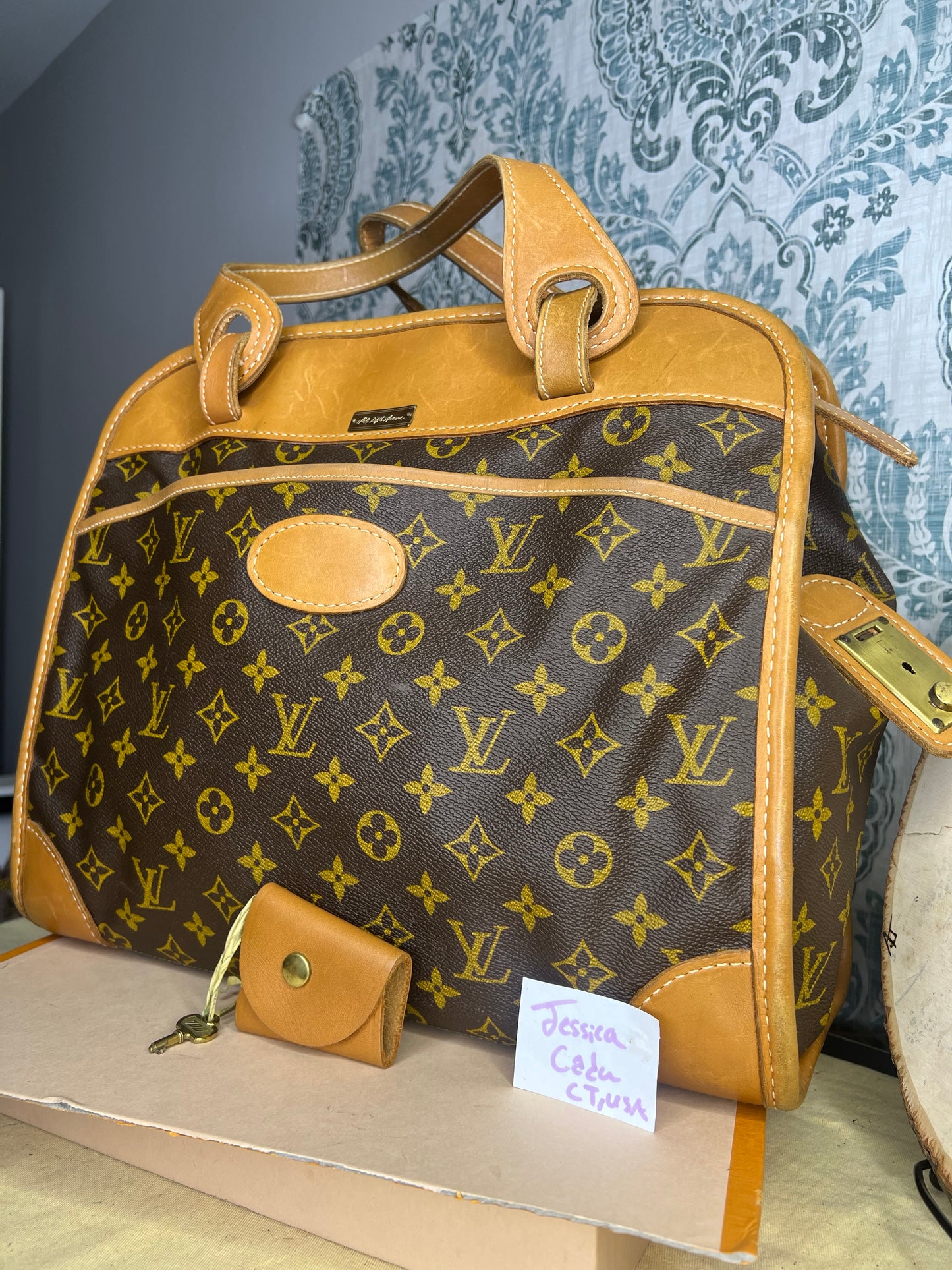 Louis Vuitton French Company Travel Bag