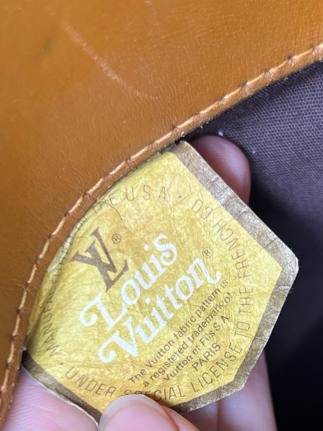 Louis Vuitton French Company Bucket GM