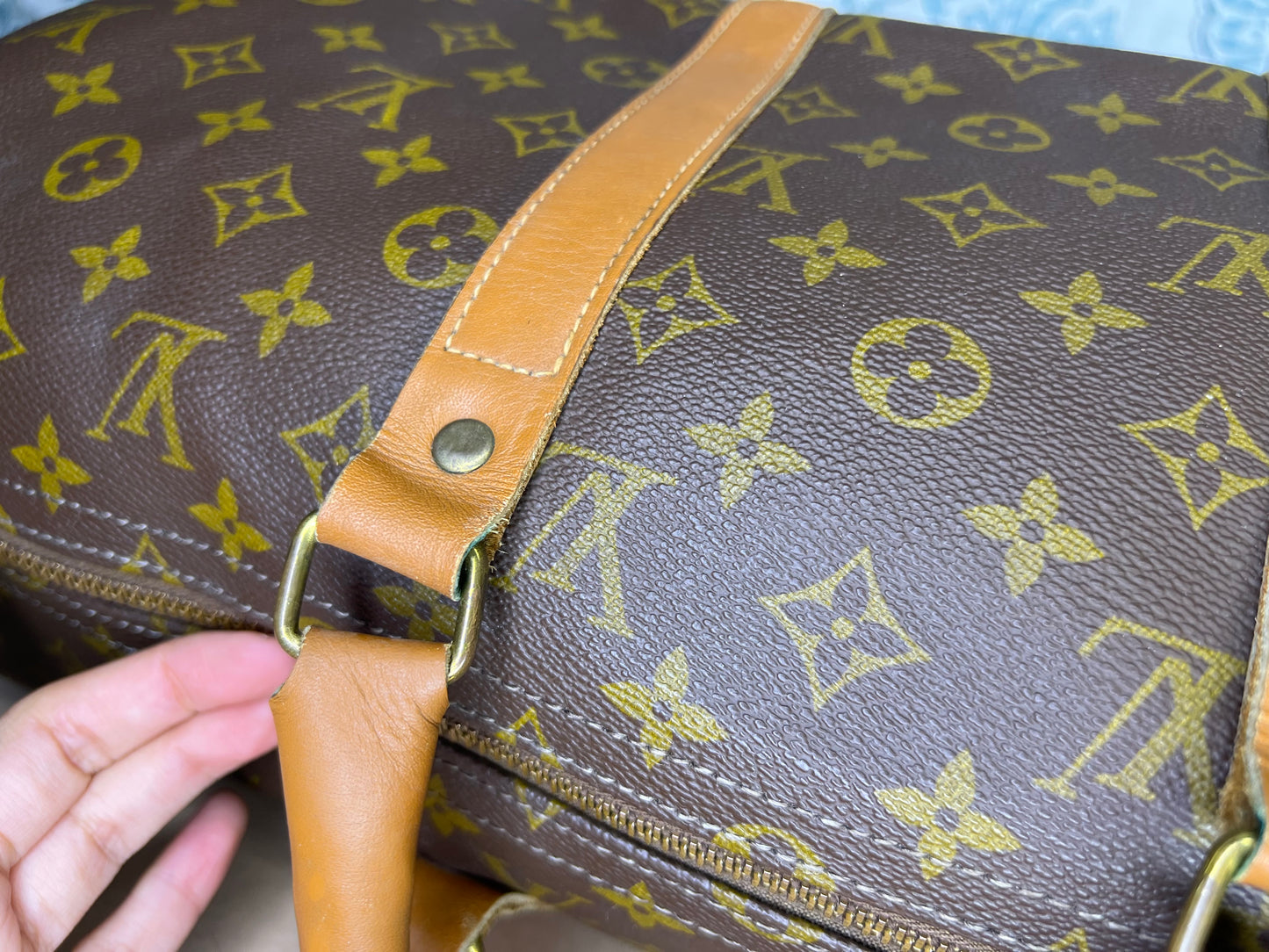 Louis Vuitton French Company Keepall 45 Bon Voyage Bazaar Beverly Hills