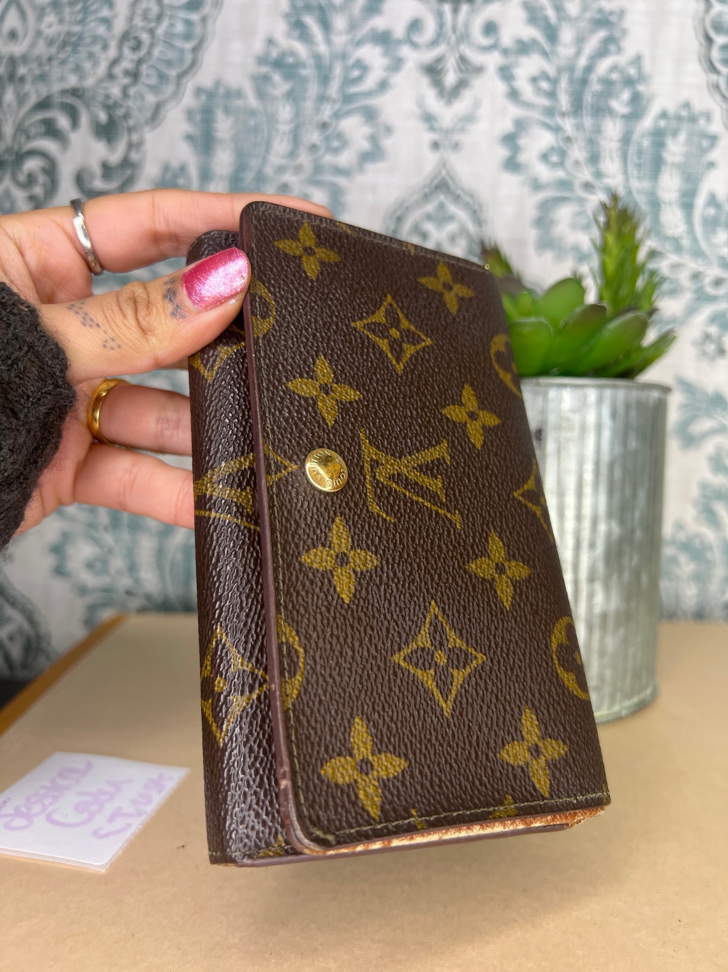Louis Vuitton Porte Monnaie Tresor Wallet #3