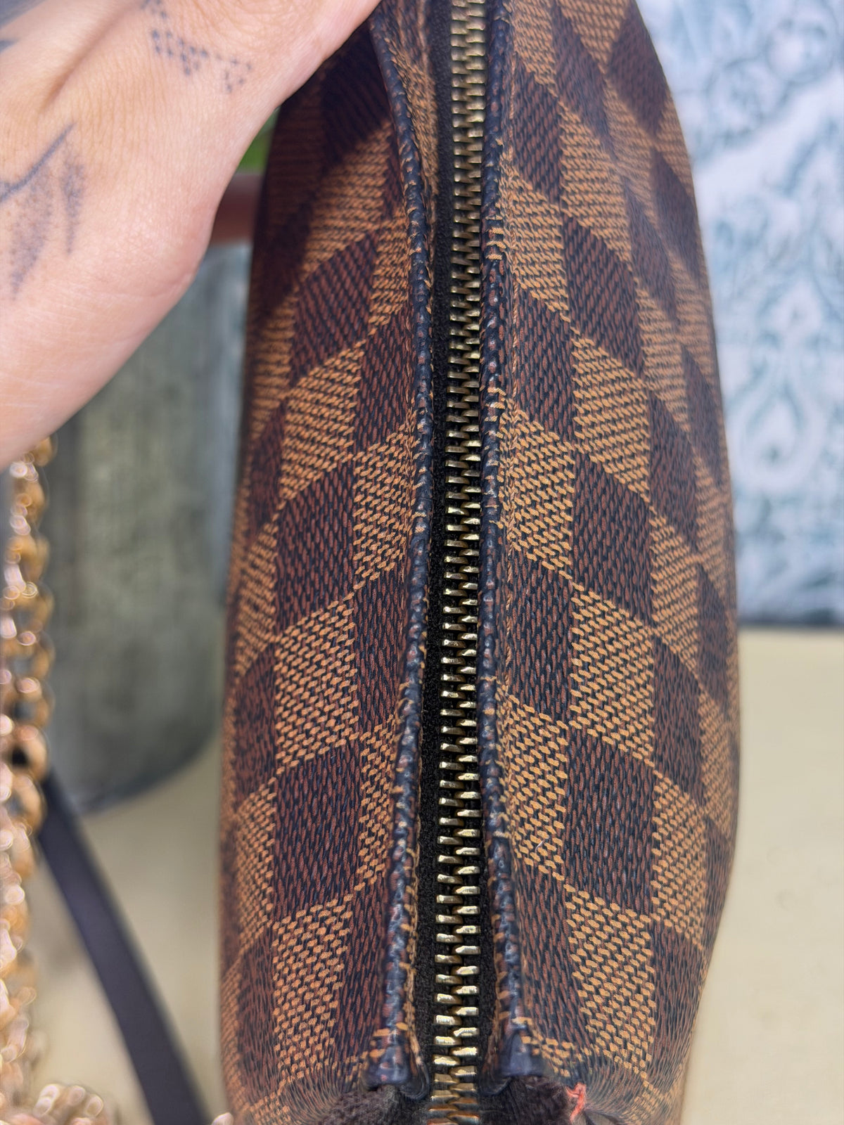 Louis Vuitton Damier Ebene Trousse Pochette