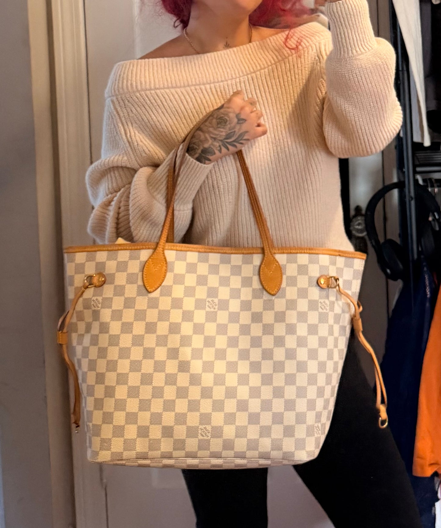 Louis Vuitton Neverfull MM Damier Azur