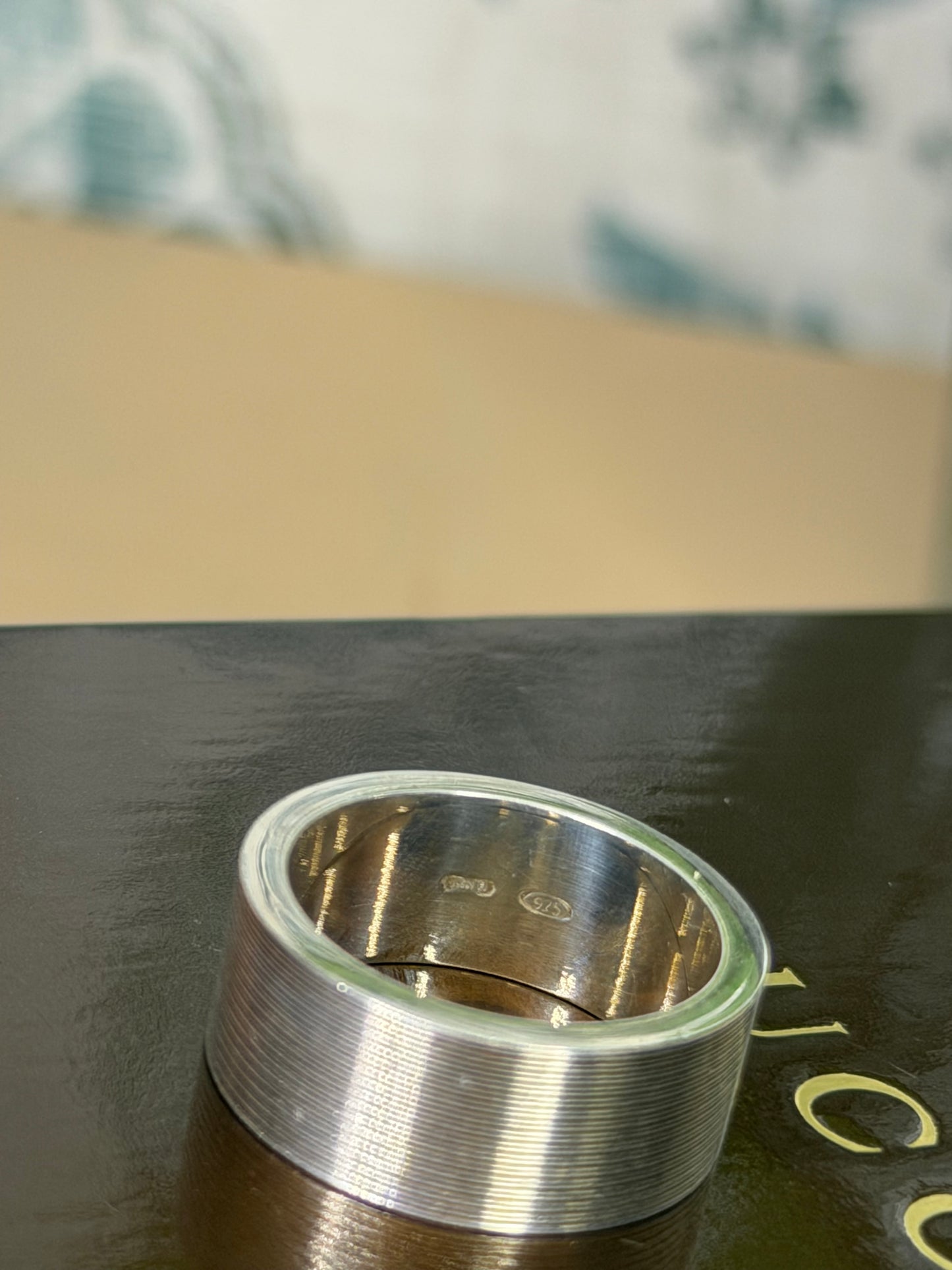 Gucci Sterling Silver Ring Band