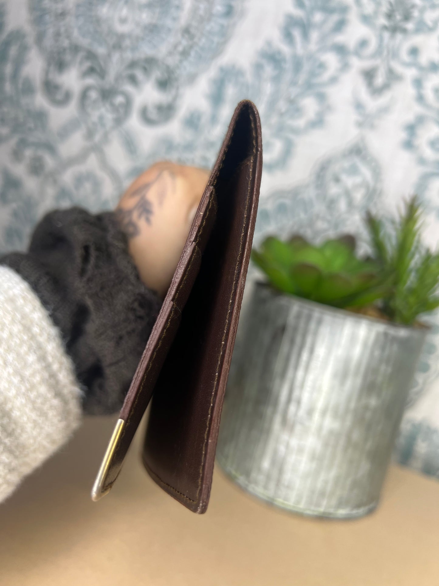 Louis Vuitton Monogram Horizontal Checkbook Holder