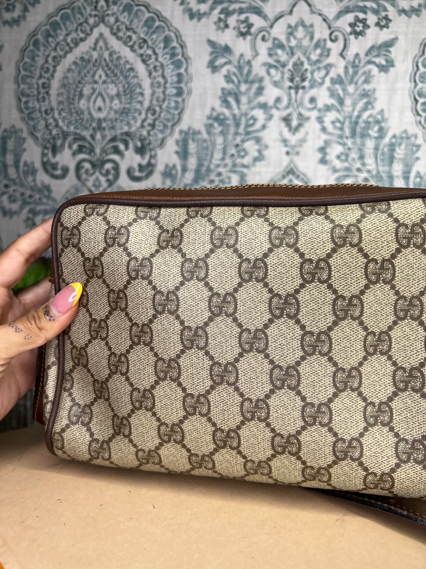 GG Vintage Supreme Sherry Line Crossbody