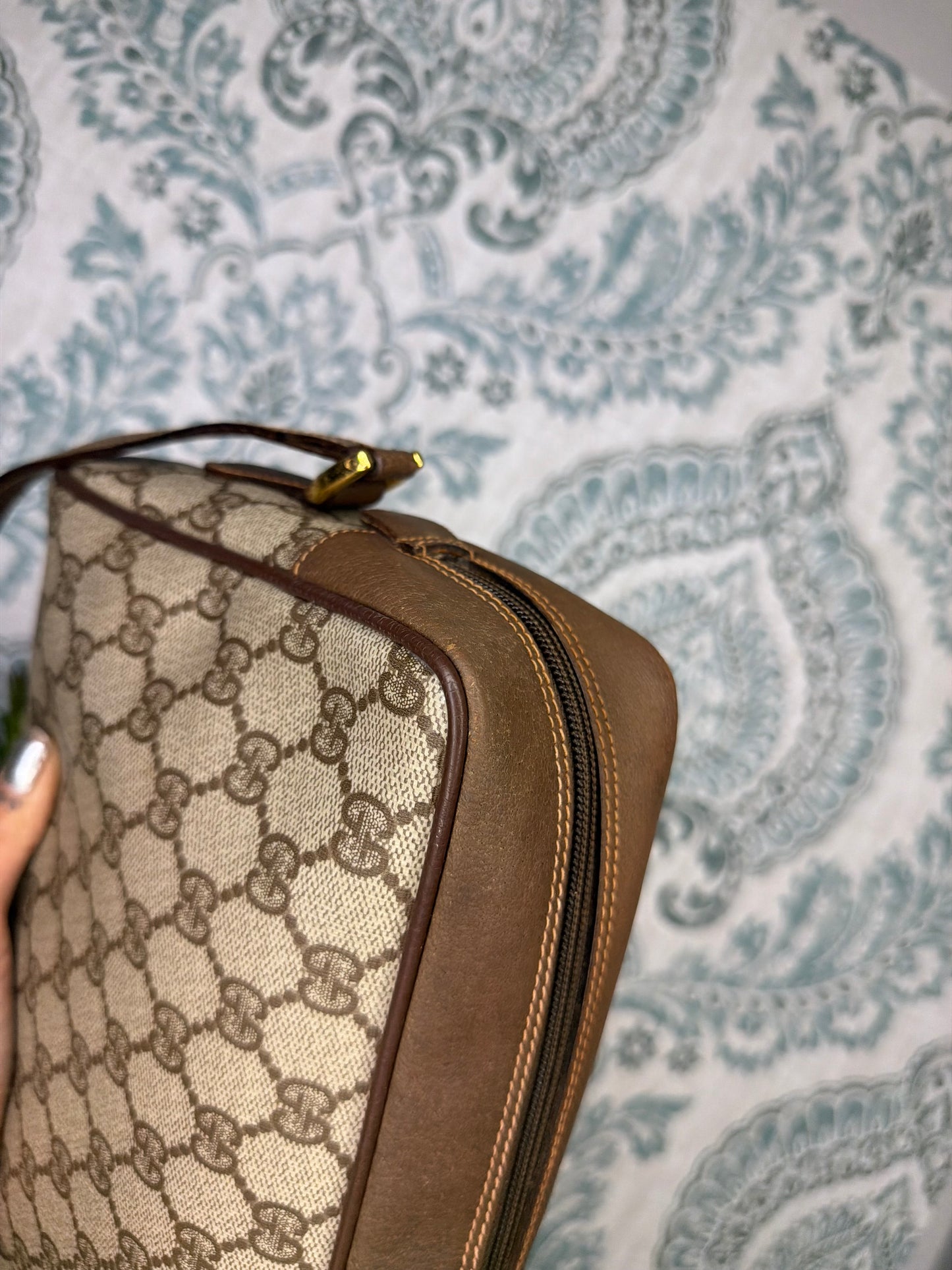 Gucci Vintage Supreme Sherry Line Purse