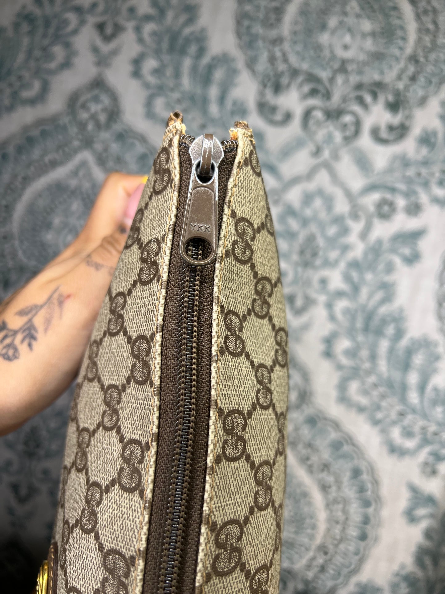 Gucci Brown Vintage Clutch