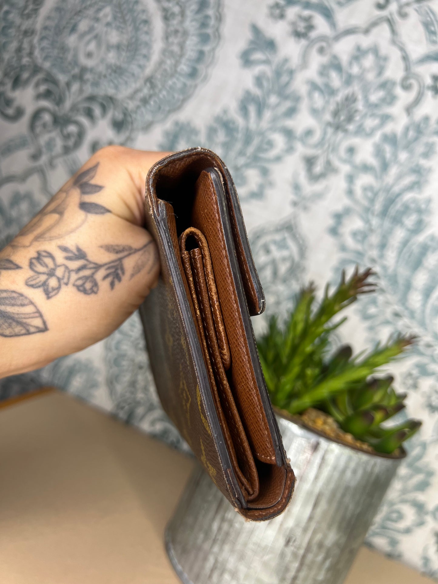 Louis Vuitton Monogram Passport Trifold Wallet #3