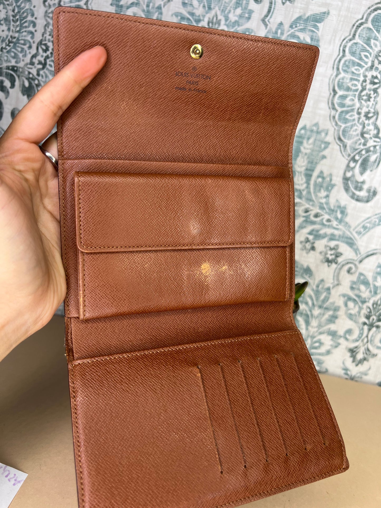 Louis Vuitton Monogram Passport Trifold Wallet #4