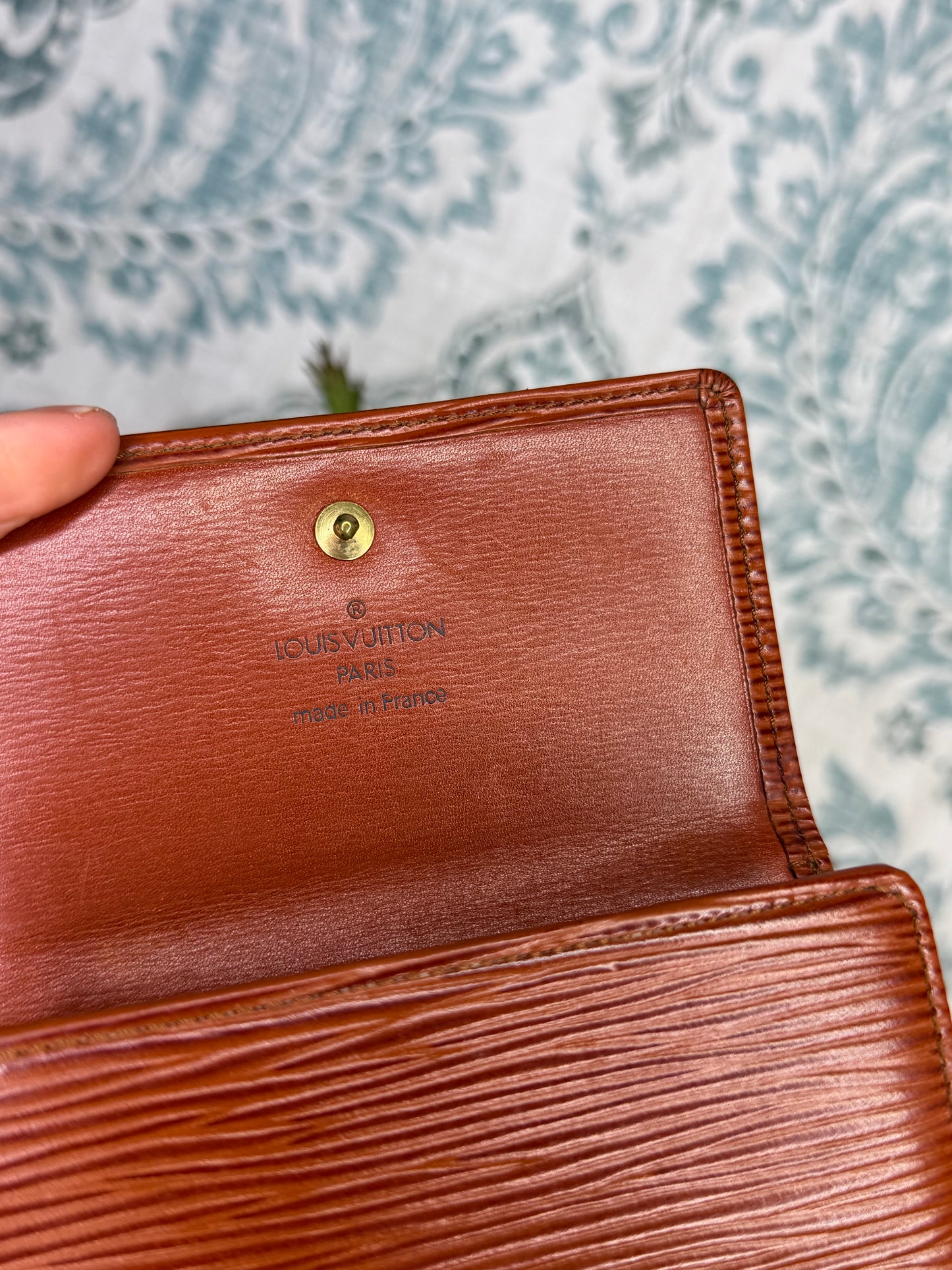 Louis Vuitton EPI Elise Wallet