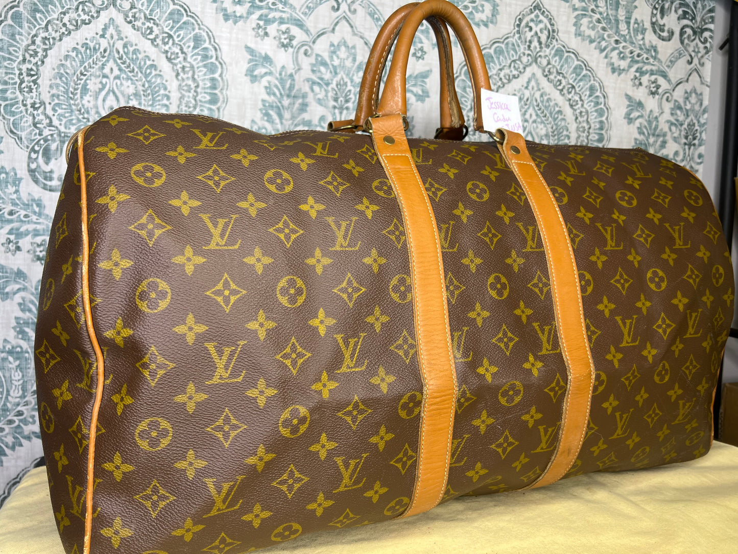 Louis Vuitton French Company Keepall 55 #2