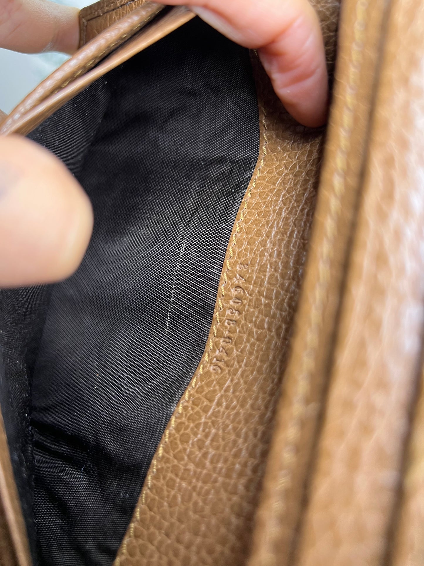 Gucci Canvas Flap Wallet